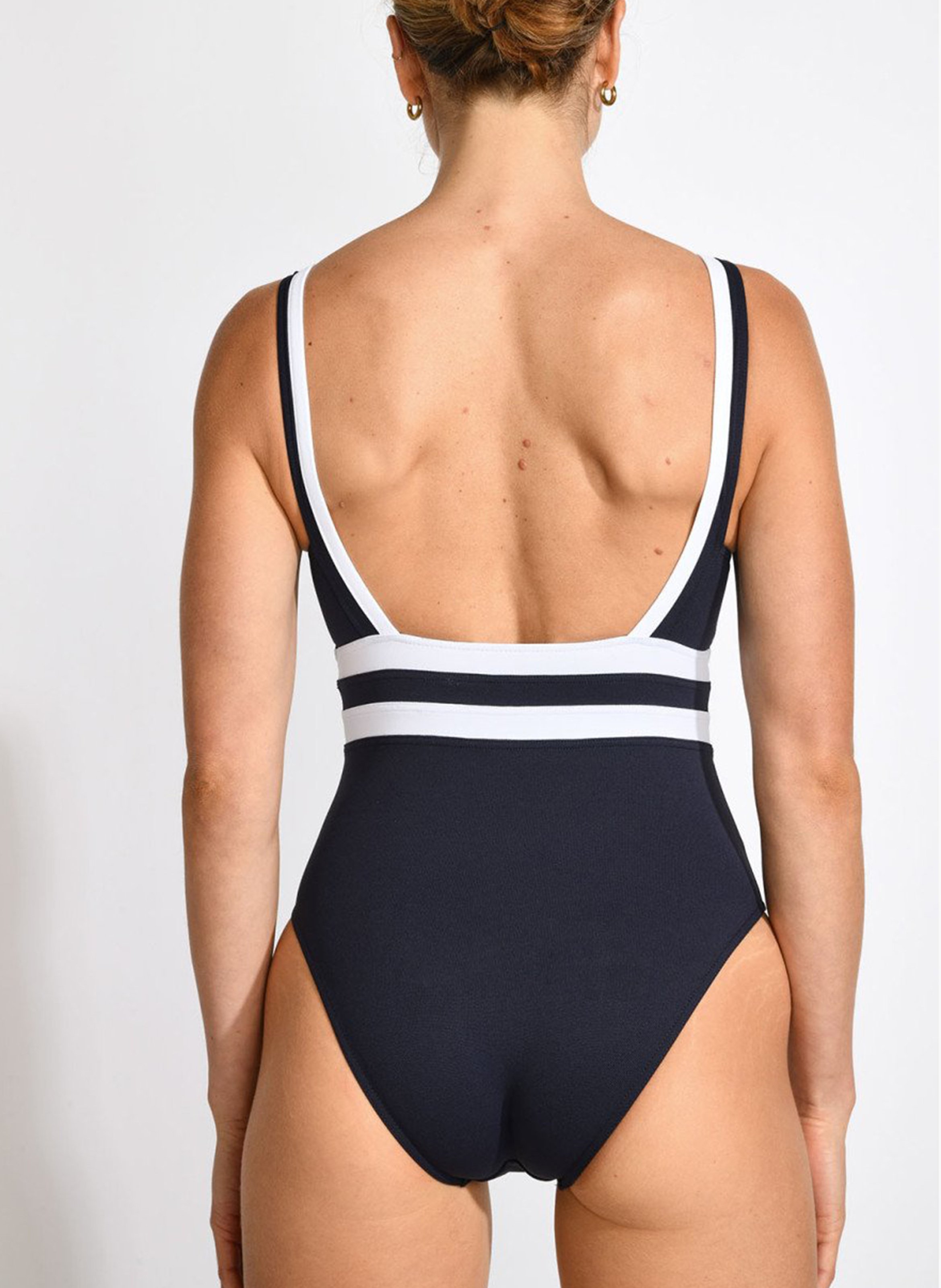 Maillot de bain 1 pièce à bretelles LIVIA Bleu