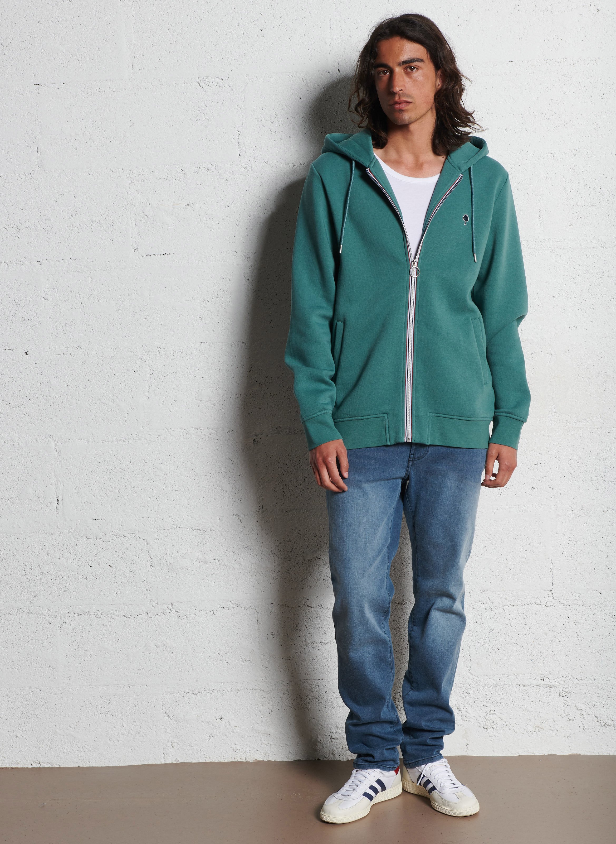 High-rise slim-fit jeans IKKS Blue