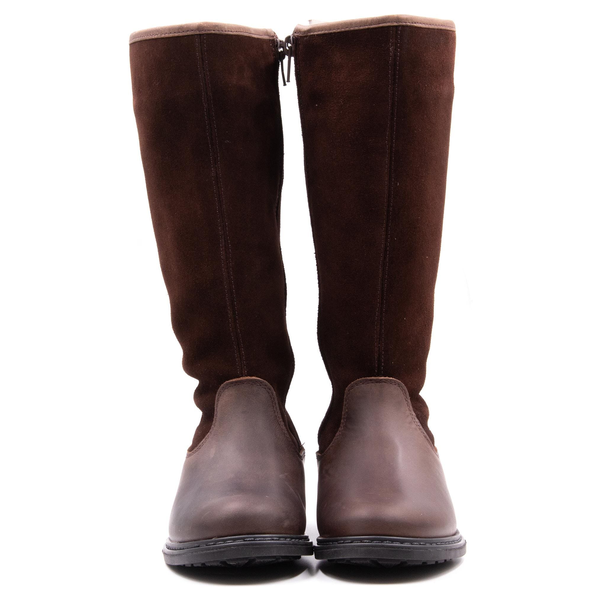 Girl's fur-lined boots Boni & Sidonie Brown