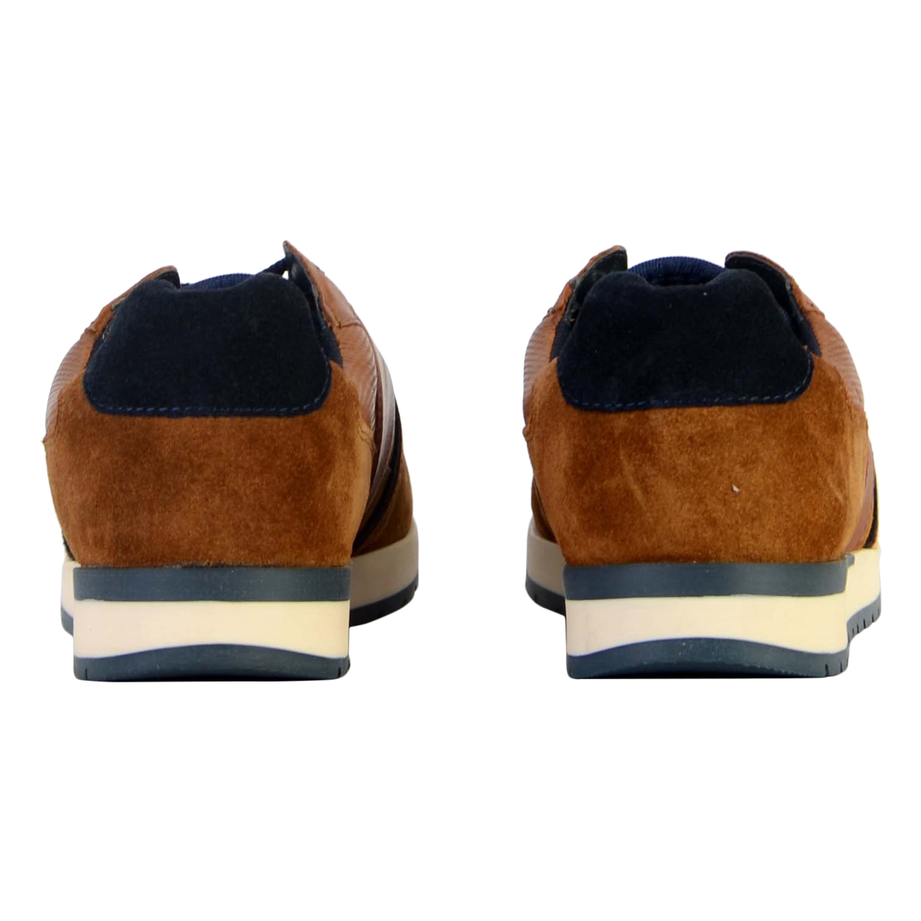 Leather sneaker affairi REDSKINS Black