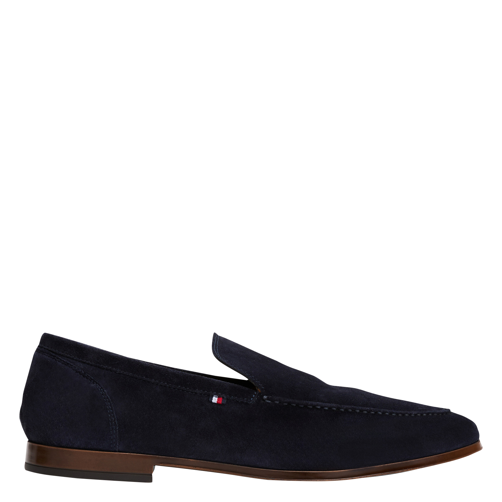 Mocassins en cuir TOMMY HILFIGER Bleu