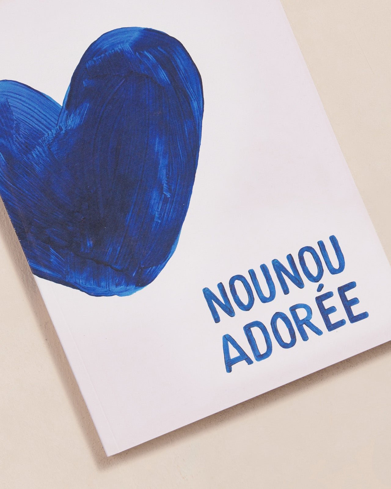 Le carnet nounou adorée EMOI EMOI Bleu