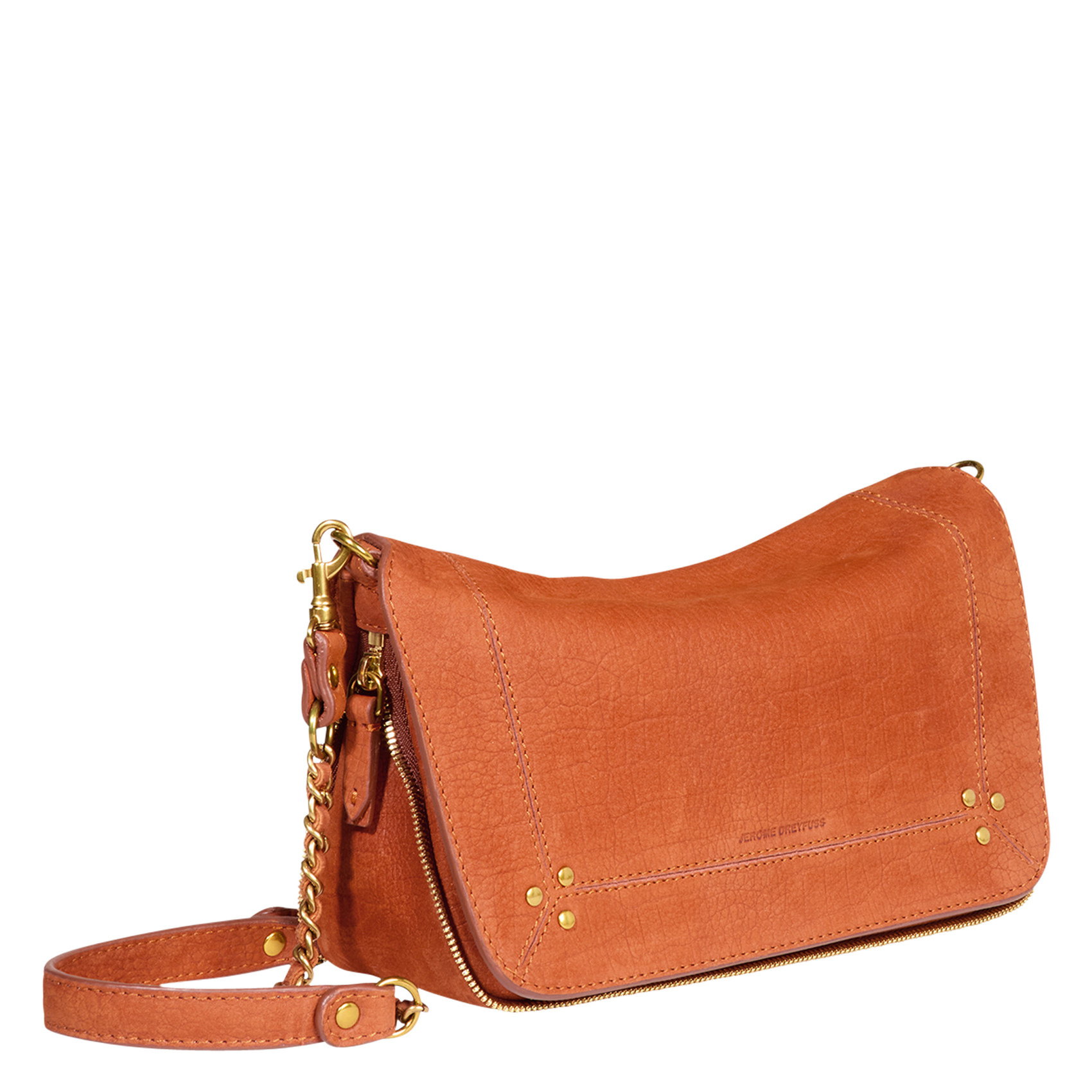 Brieftasche aus Leder JEROME DREYFUSS Orange