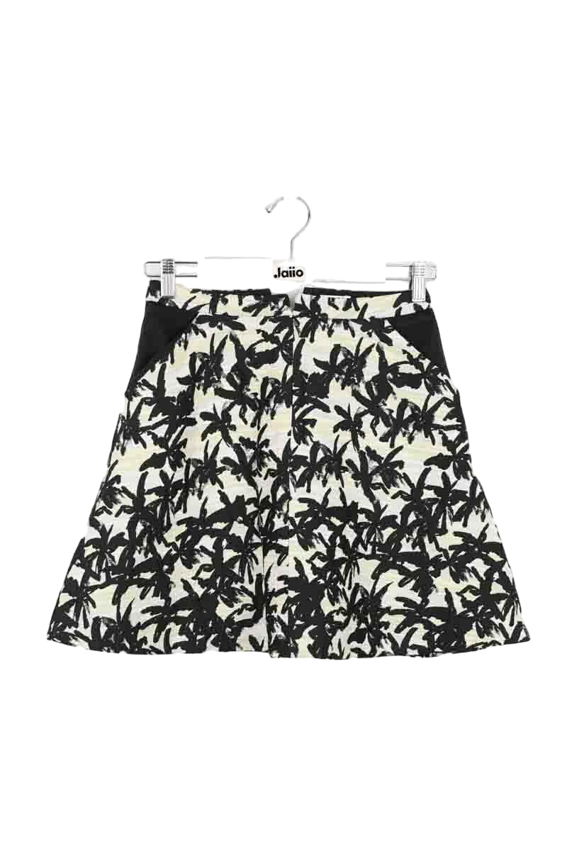 Cotton mini skirt KENZO - SECONDE MAIN Black
