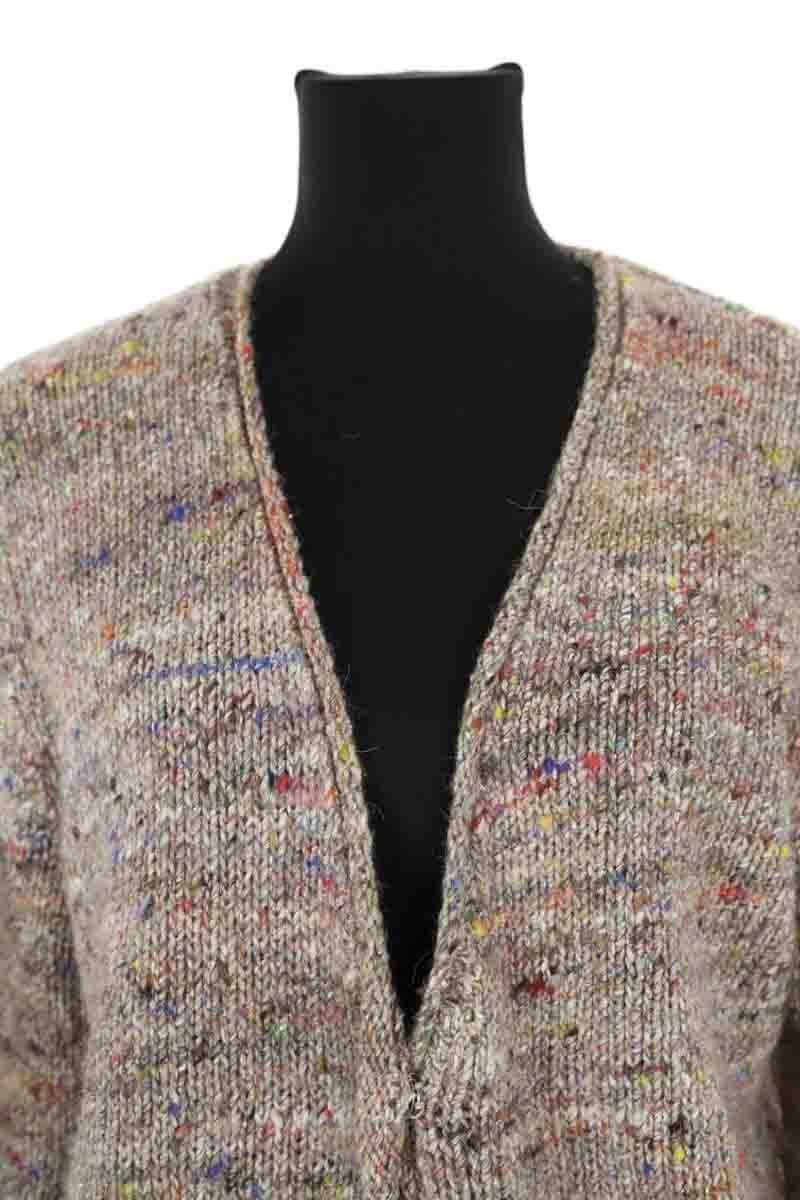 Chip wool cardigan BELLEROSE - Seconde Main Beige