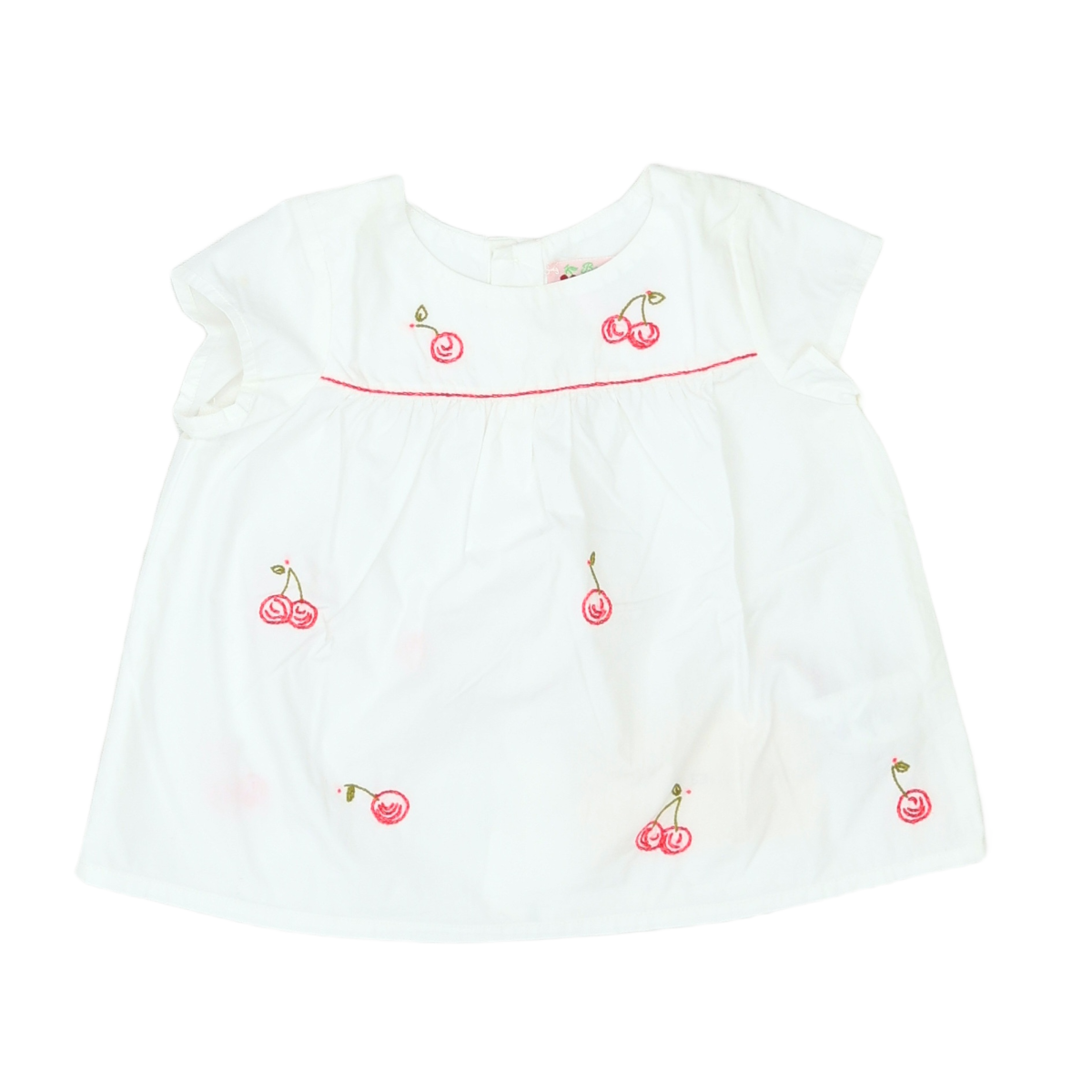 White Baby Blouse - 18 months BONPOINT - Seconde Main White