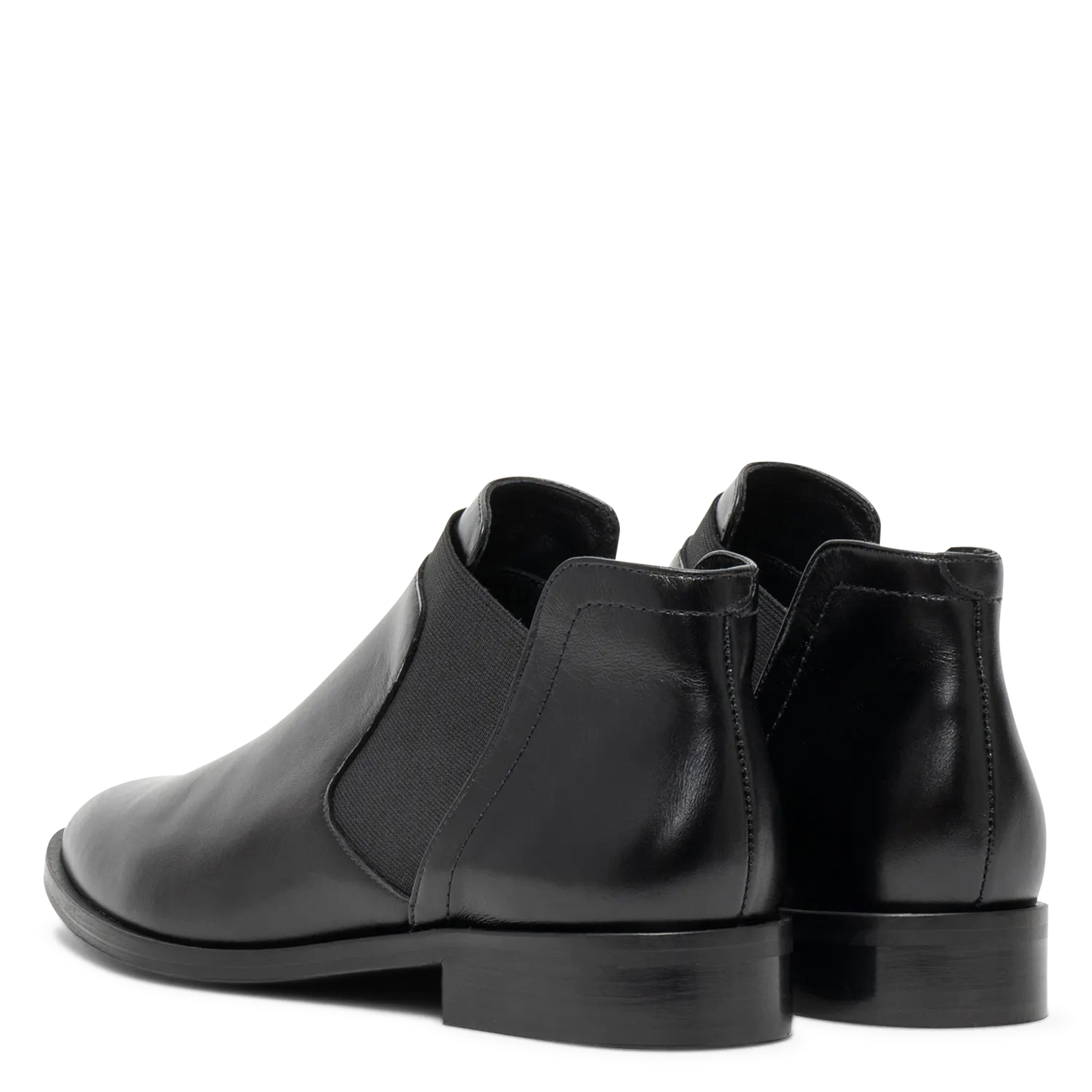 Bianca leather ankle boots BOCAGE Black