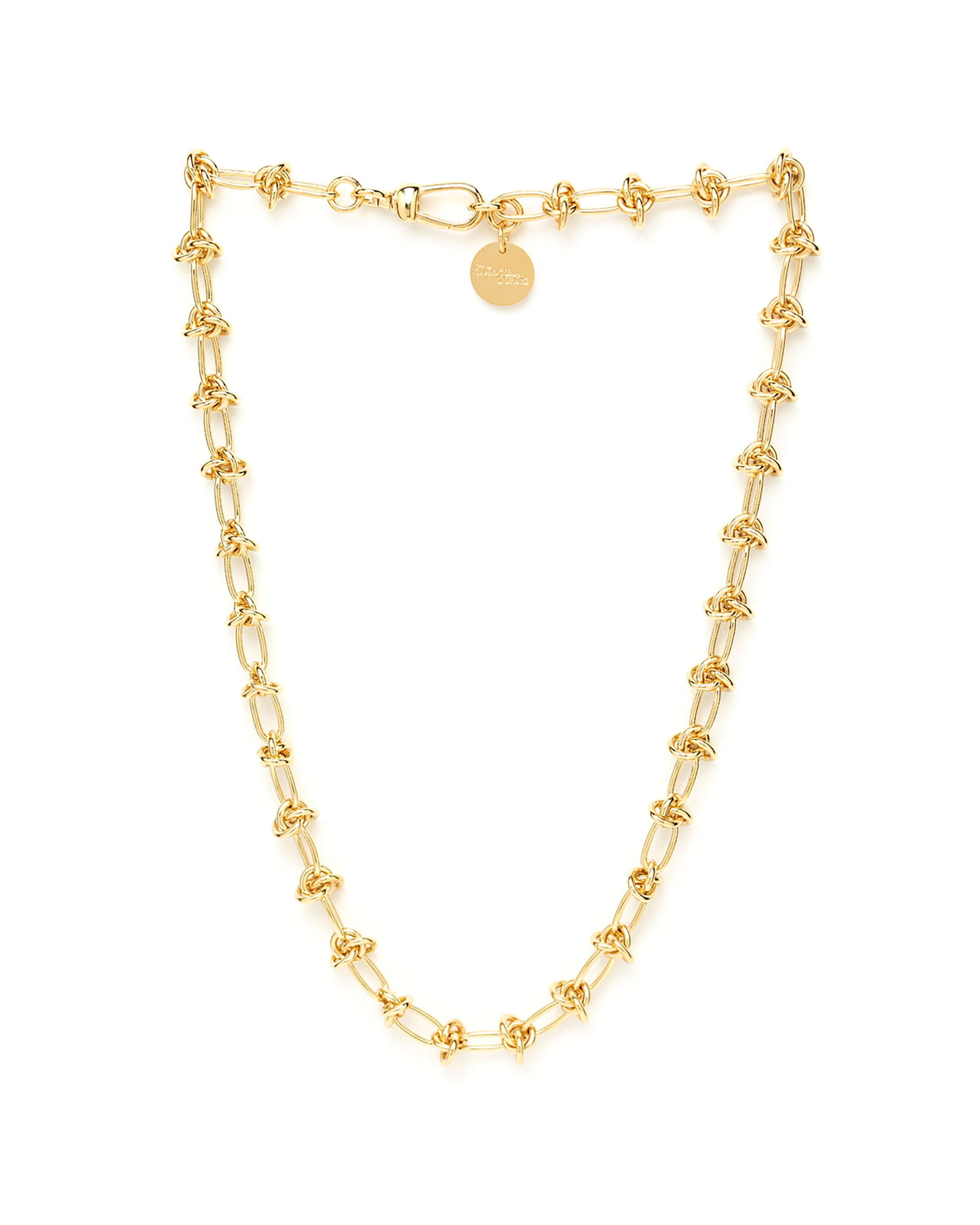 Silver plated necklace MONSIEUR SIMONE