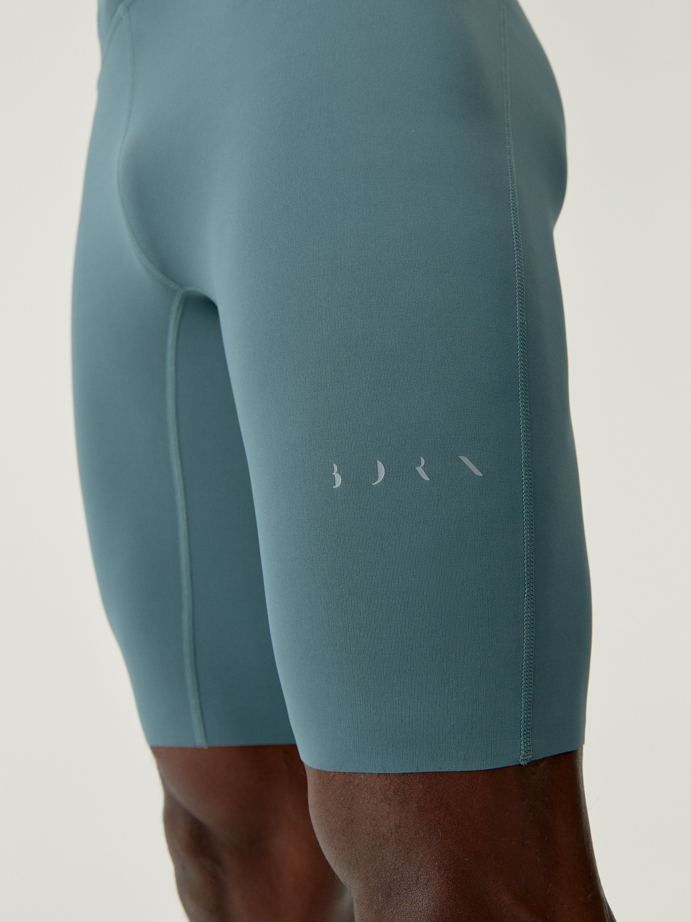 Men's cycling sports shorts BORN LIVING YOGA Green