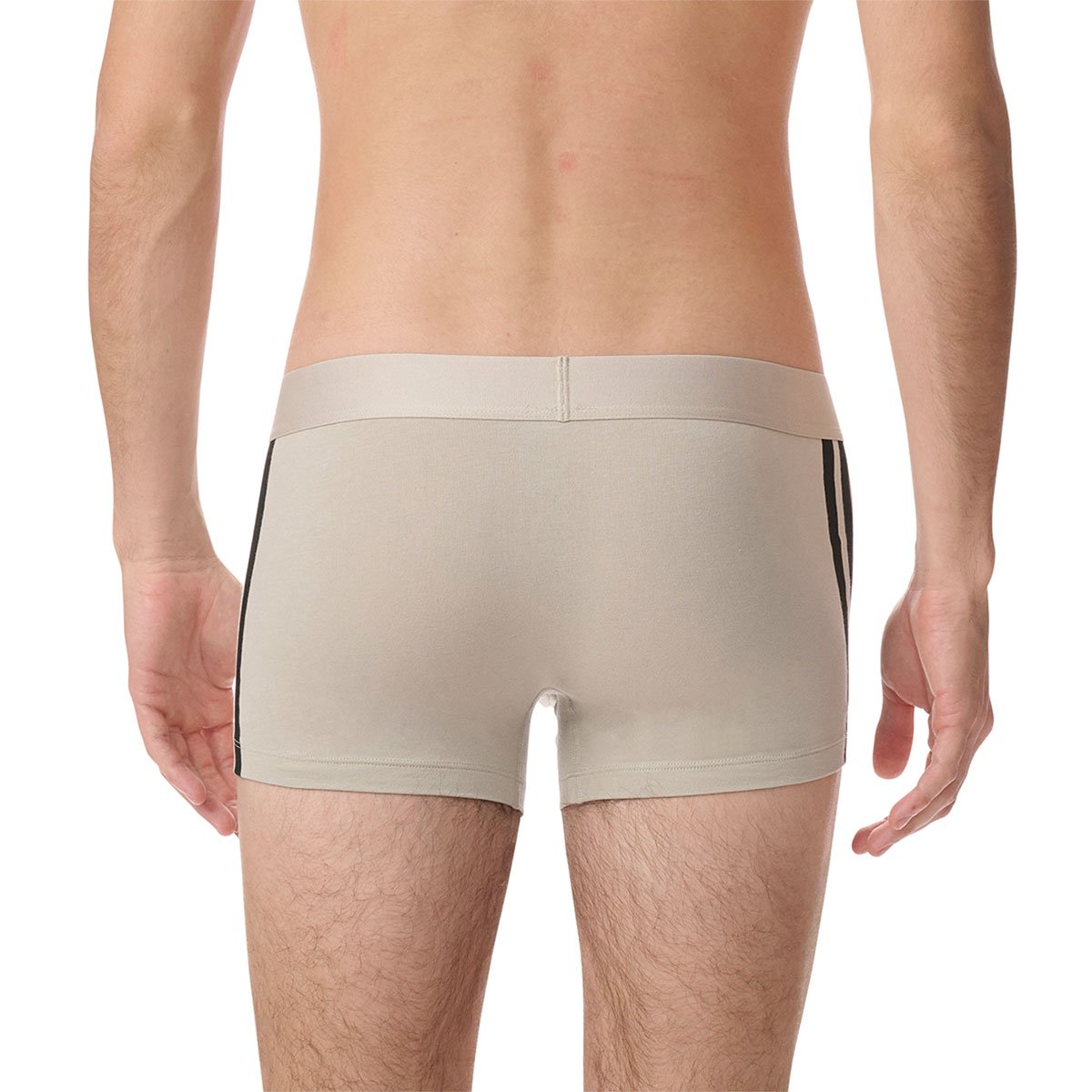 Set of 2 men's active flex cotton 3 stripes adidas sport boxers ADIDAS UNDERWEAR Beige