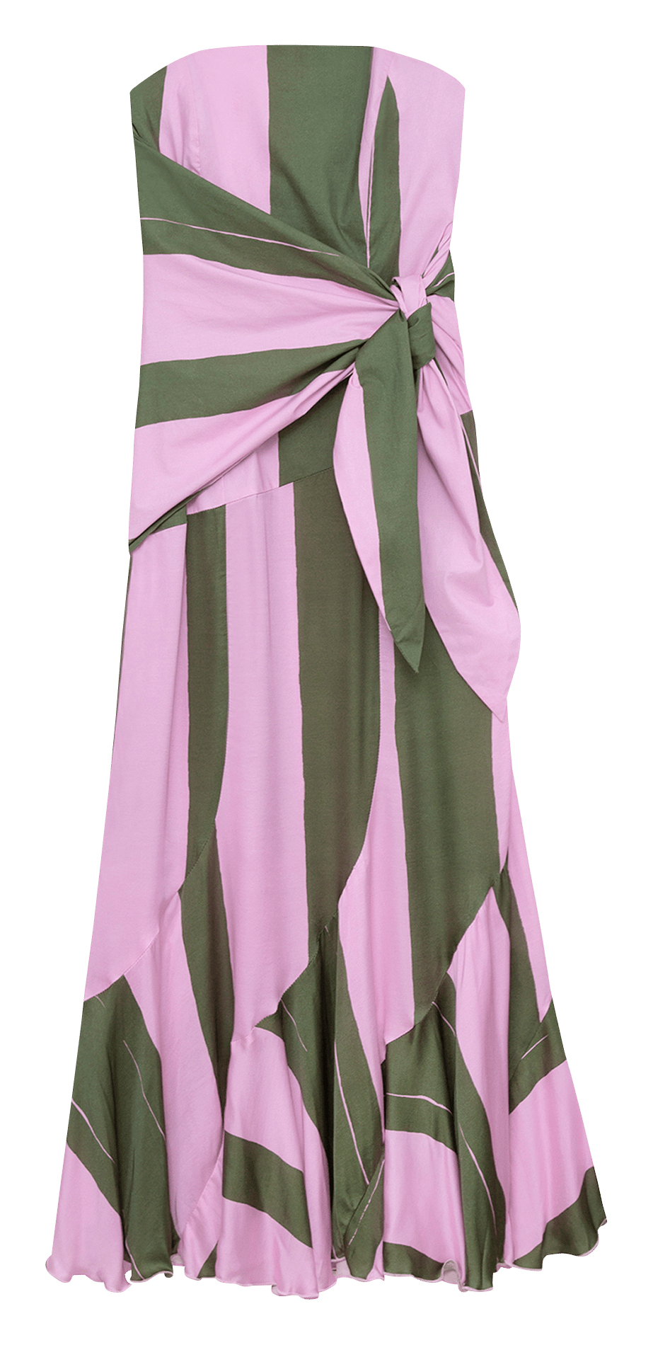 Langes Bustierkleid LAAGAM Rosa