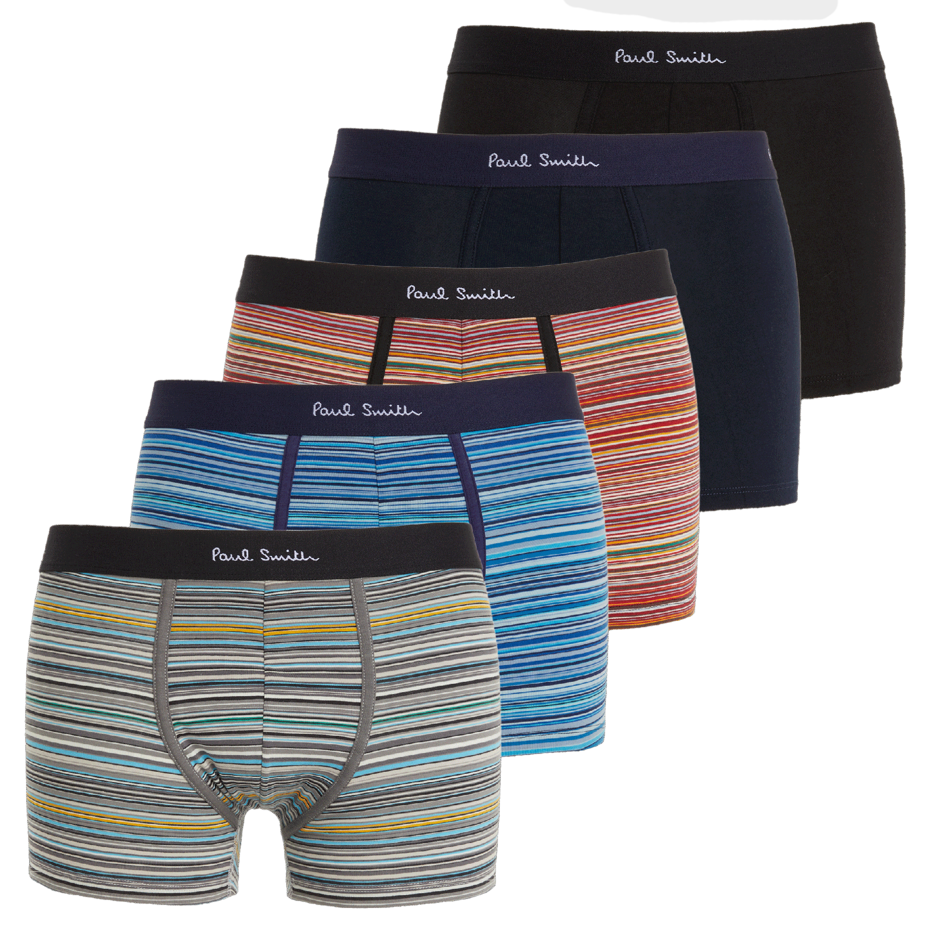 Set of boxer briefs in blended organic cotton PAUL SMITH White