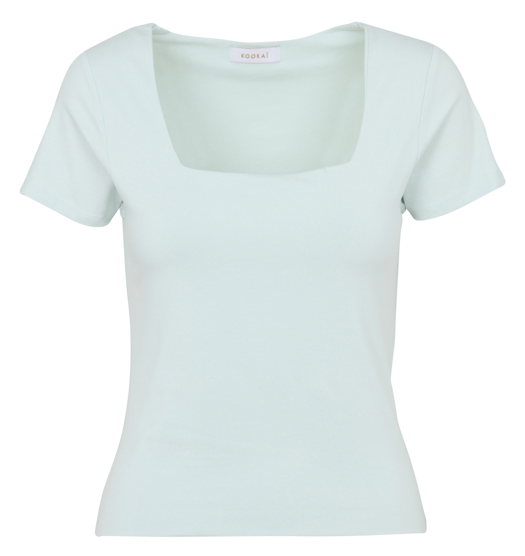 Top aus Baumwoll-Mix mit eckigem Ausschnitt KOOKAI