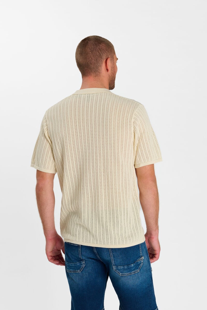 Chemise boutonnée LE TEMPS DES CERISES Beige