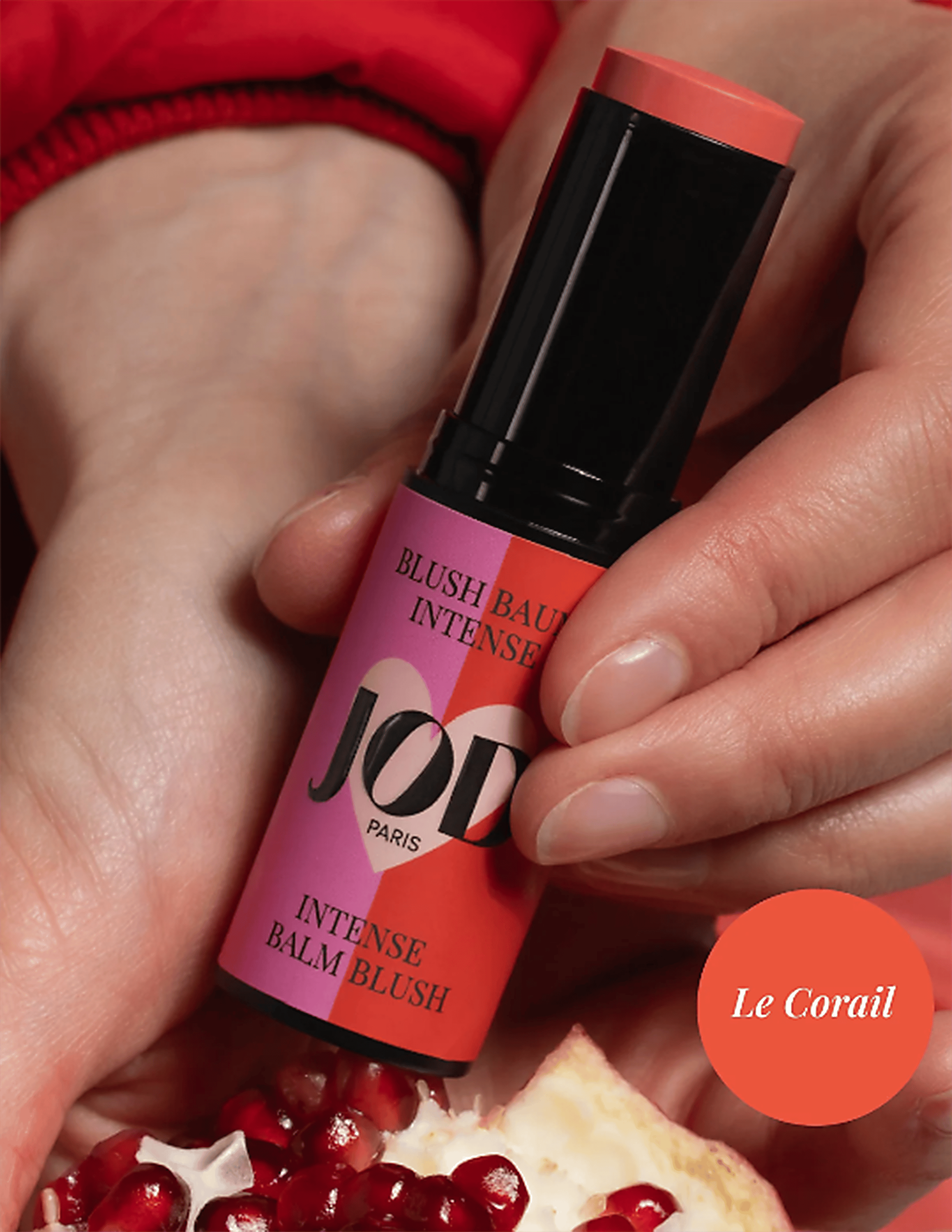 Blush Balm Intense Cheeks - Coral JOD Corail