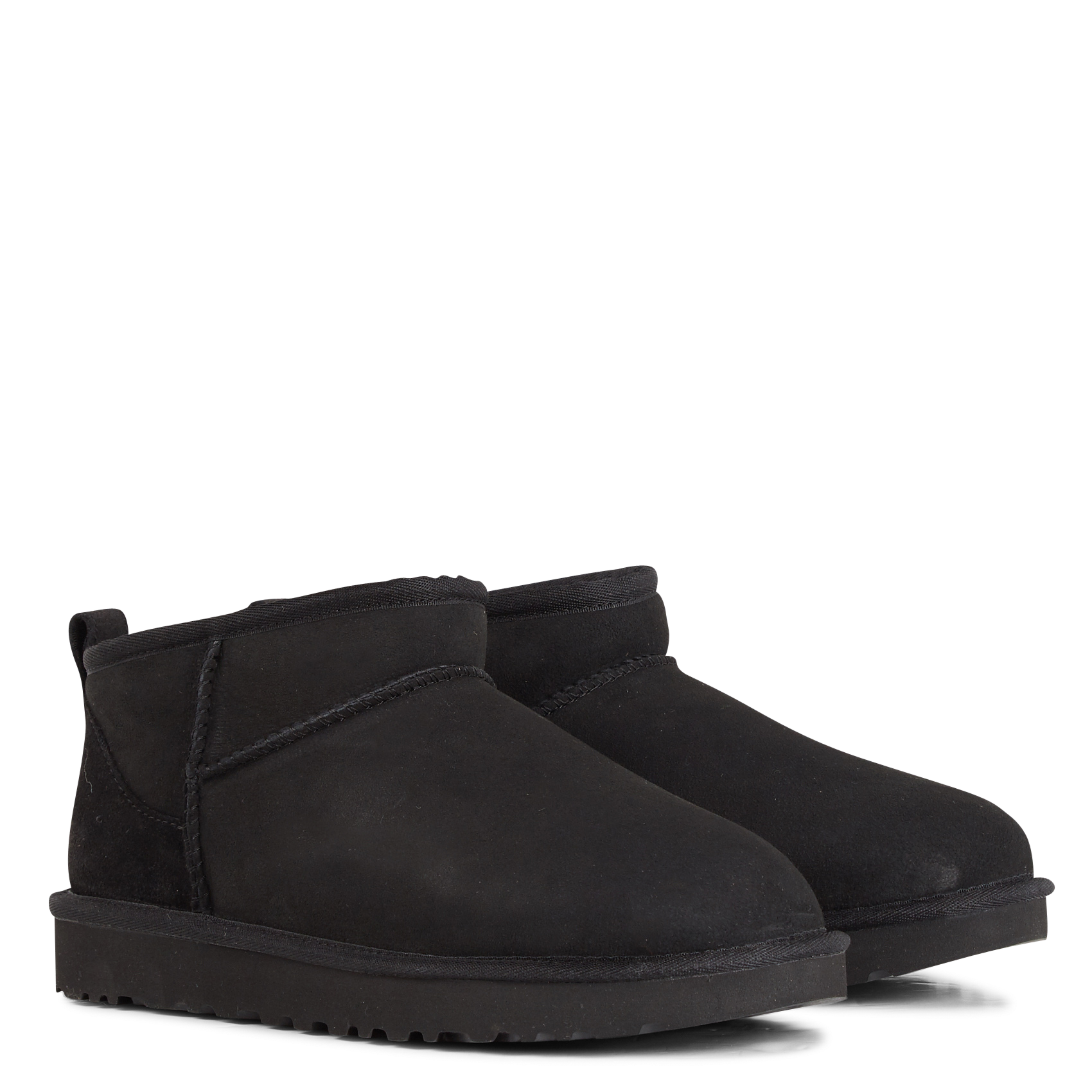 Boots en cuir velours UGG Noir