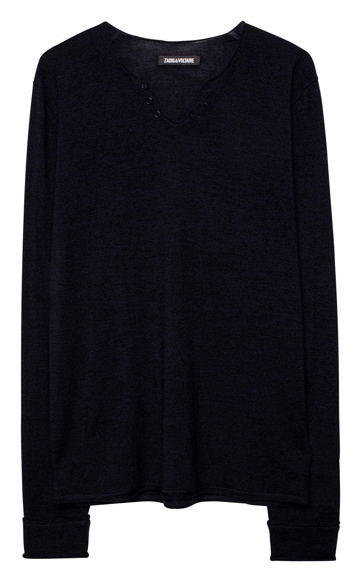 Pull en laine mérinos ZADIG&amp;VOLTAIRE Bleu
