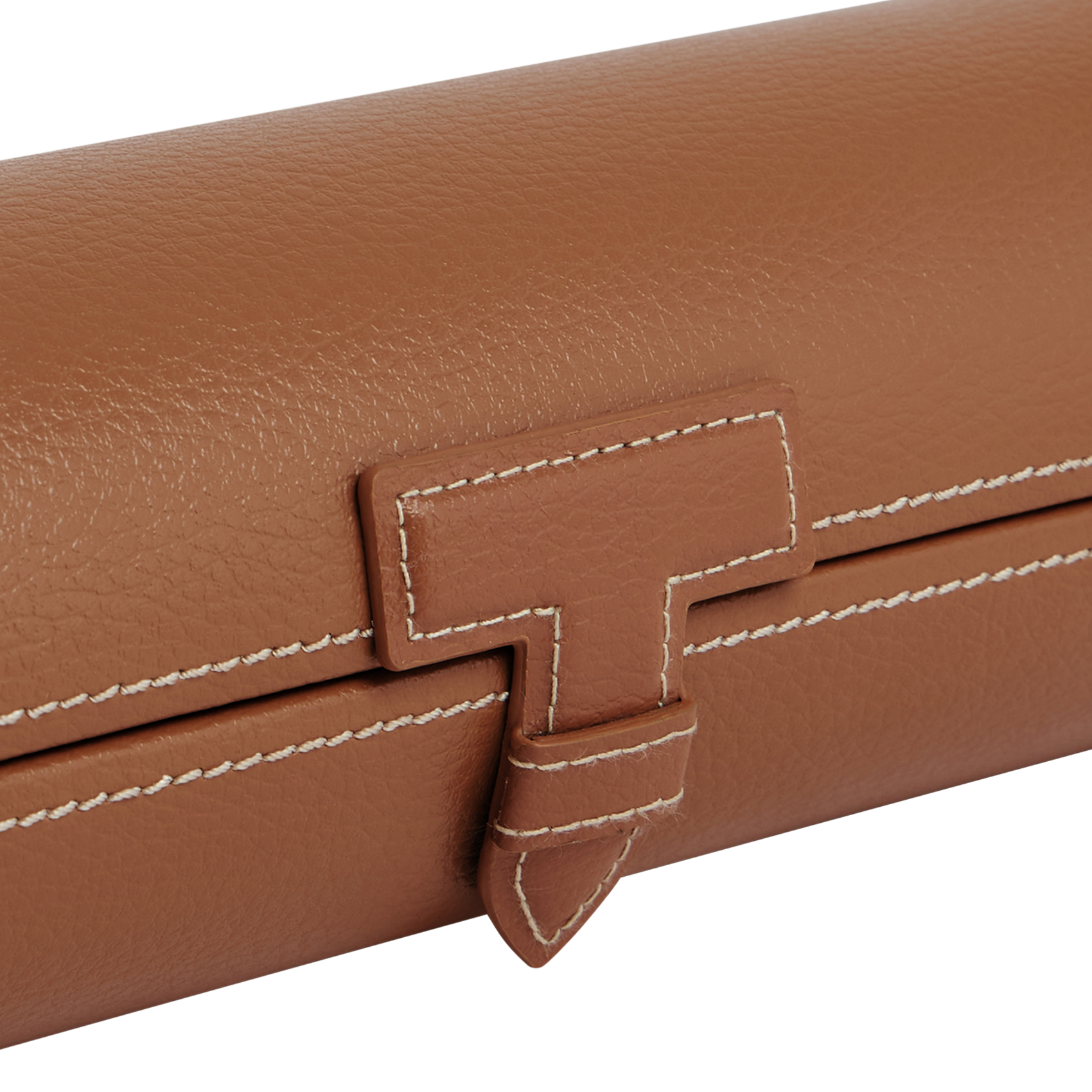 Leren horloge-etui LE TANNEUR Bruin