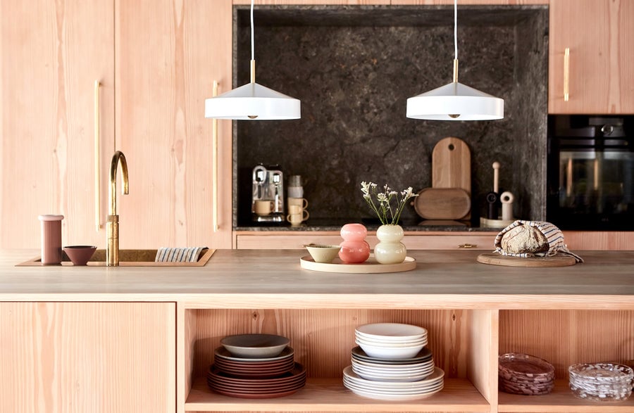 Terracotta plate OYOY LIVING DESIGN Grey