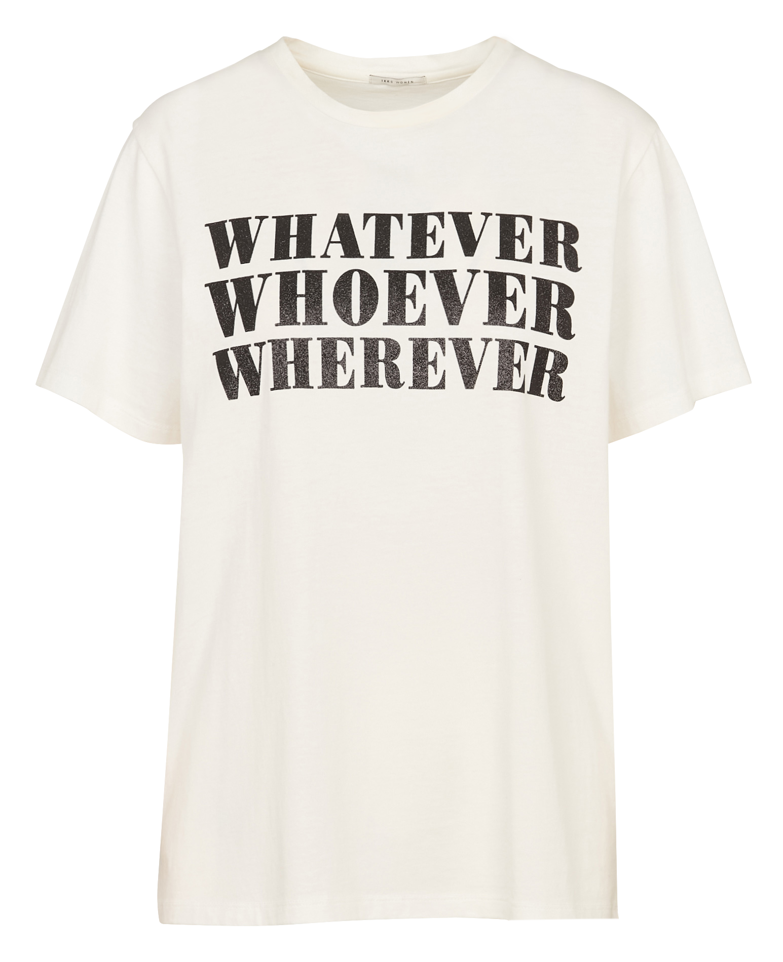 Baumwoll-Pullover mit Rundhalsausschnitt IKKS Weiss