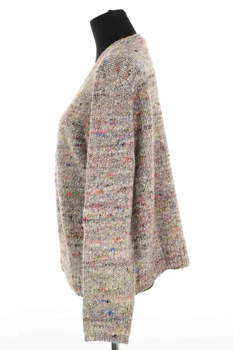 Chip wool cardigan BELLEROSE - Seconde Main Beige