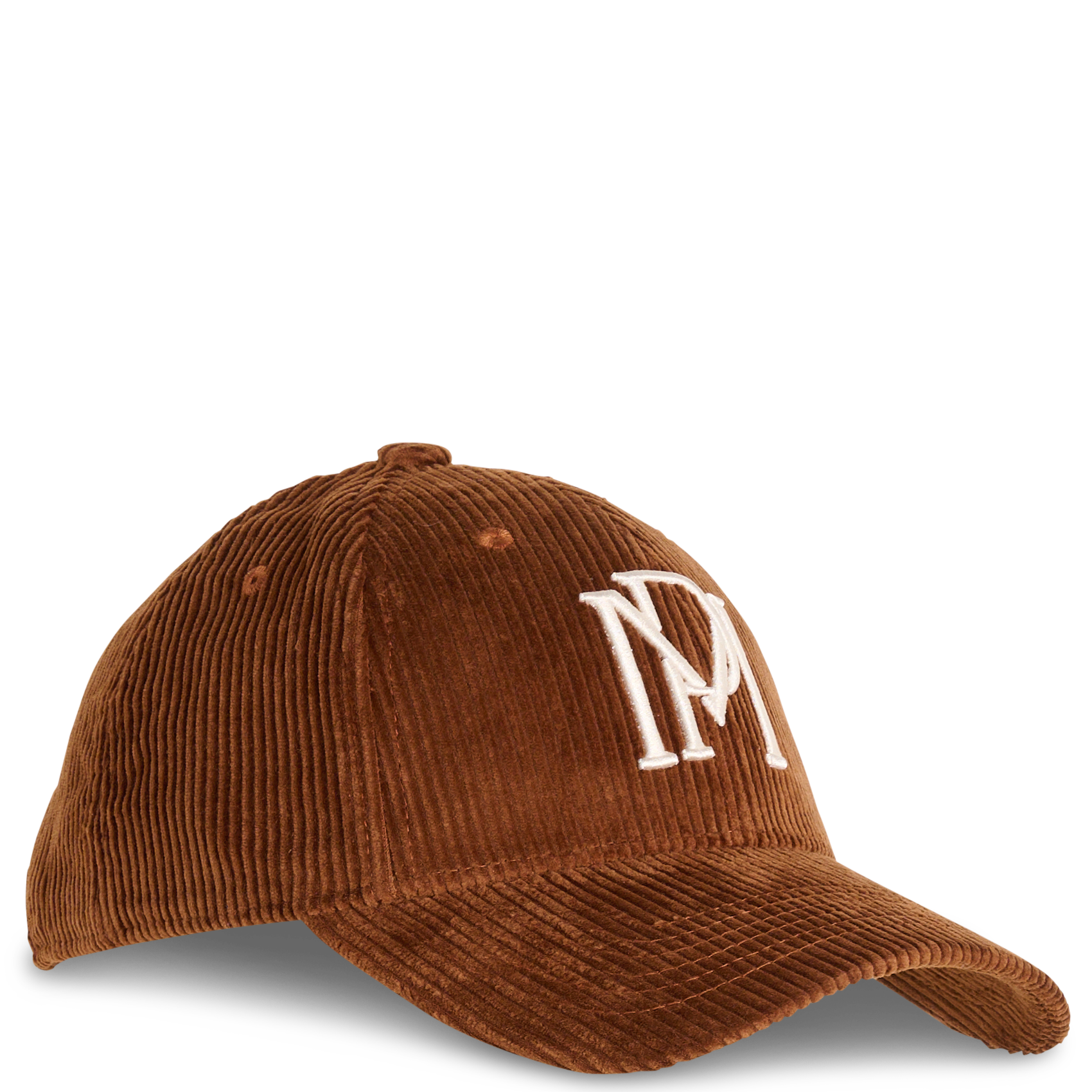Embroidered corduroy cap PETITE MENDIGOTE Brown