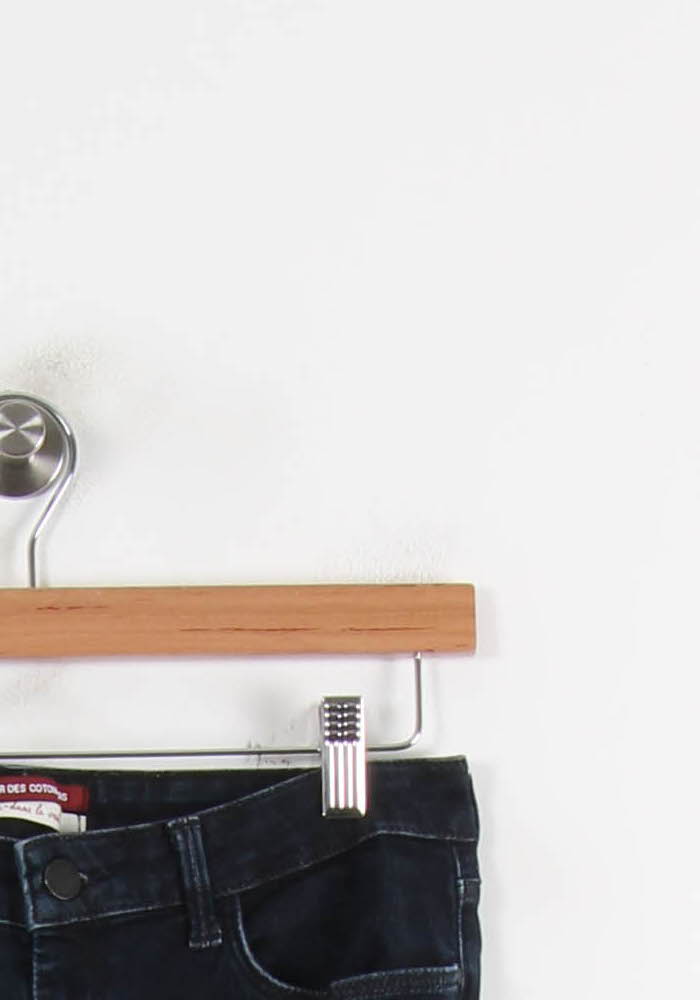 Cropped slim jeans with studs COMPTOIR DES COTONNIERS - Seconde main Blue