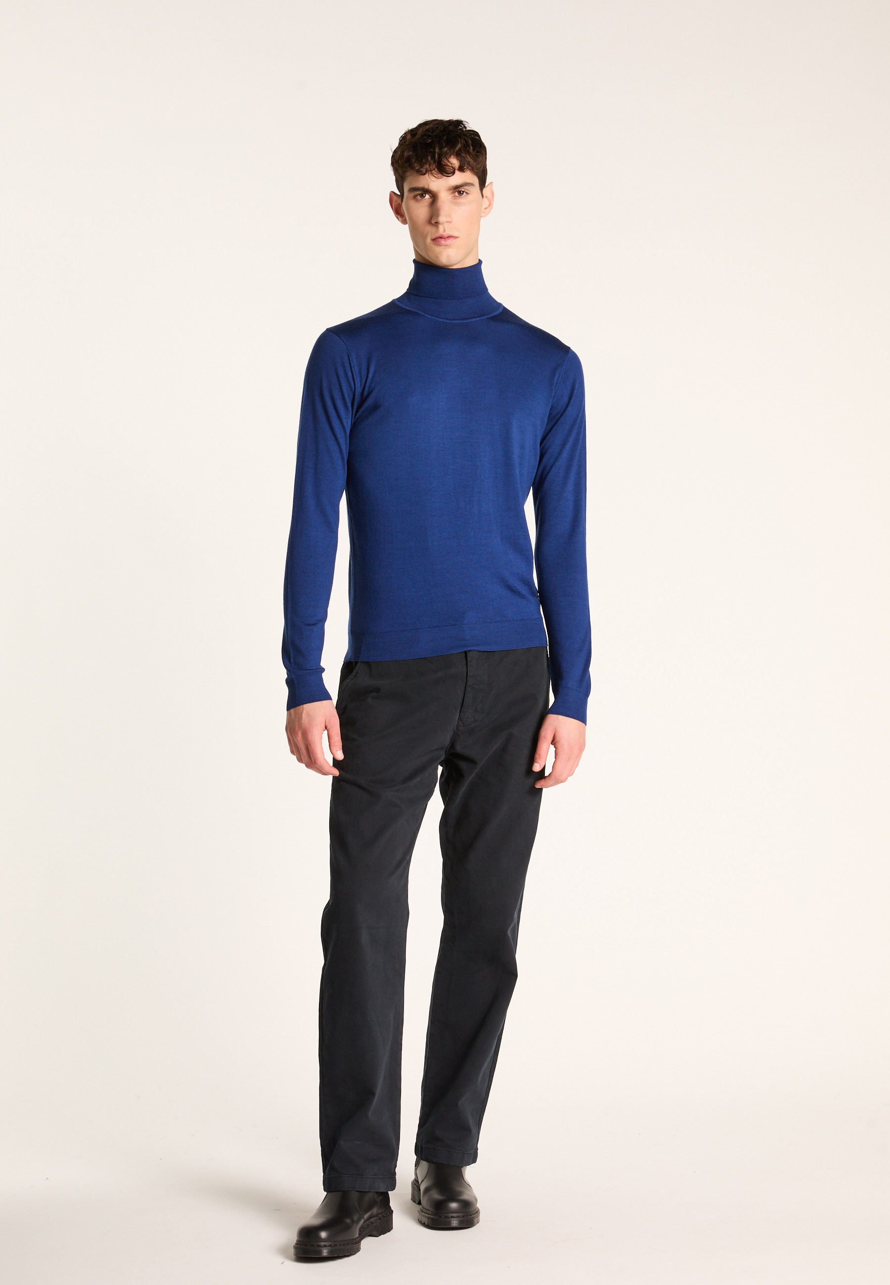 Merino wool roll-neck sweater MAISON MONTAGUT