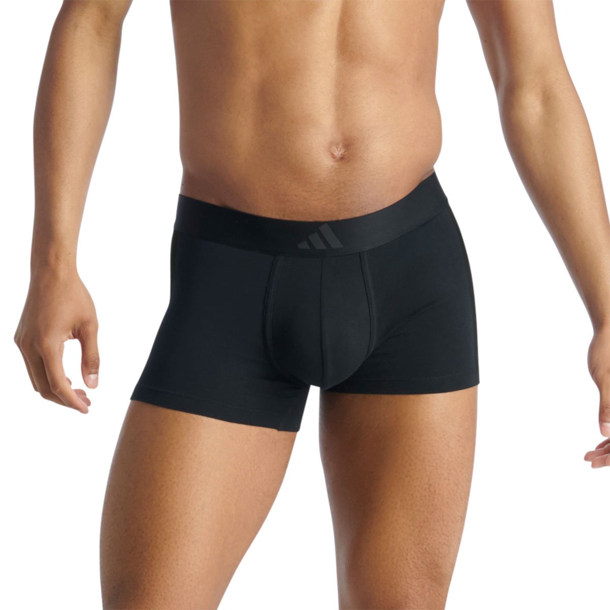 Set of 2 men's active flex cotton 3 stripes adidas sport boxers ADIDAS UNDERWEAR Beige