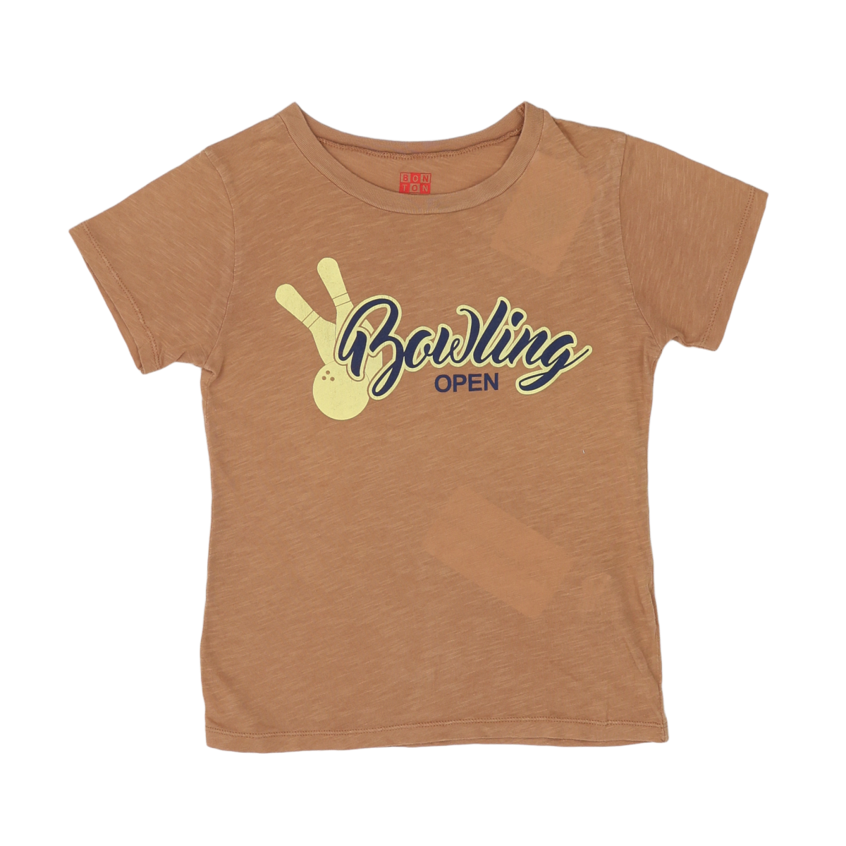 Brown children's t-shirt - 6 years BONTON - Seconde Main Brown