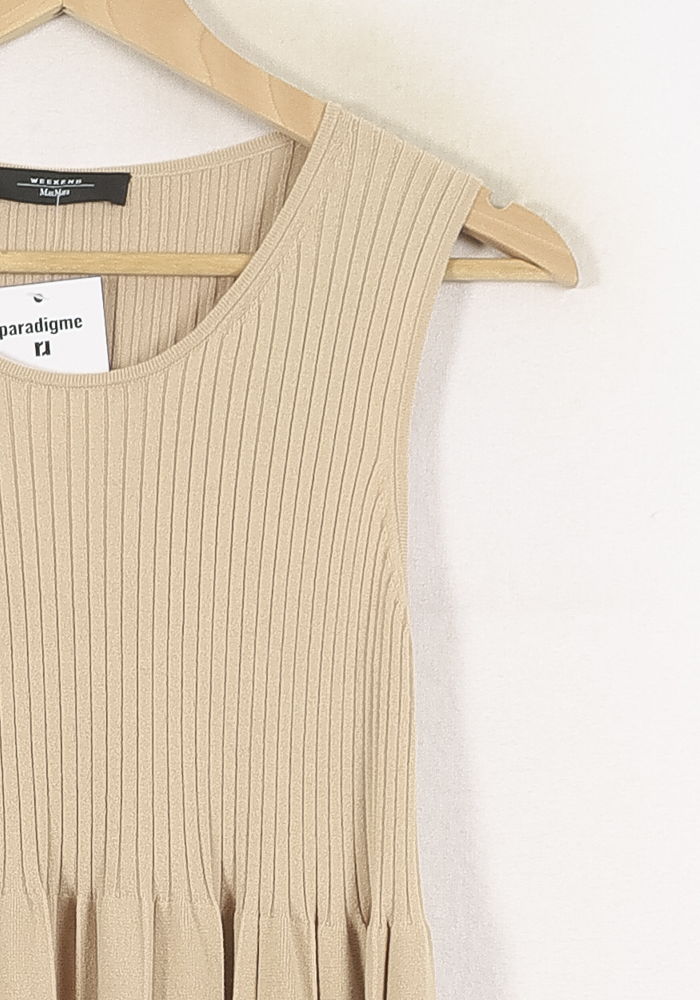 Short & Midi Dress MAX MARA - Seconde Main Beige