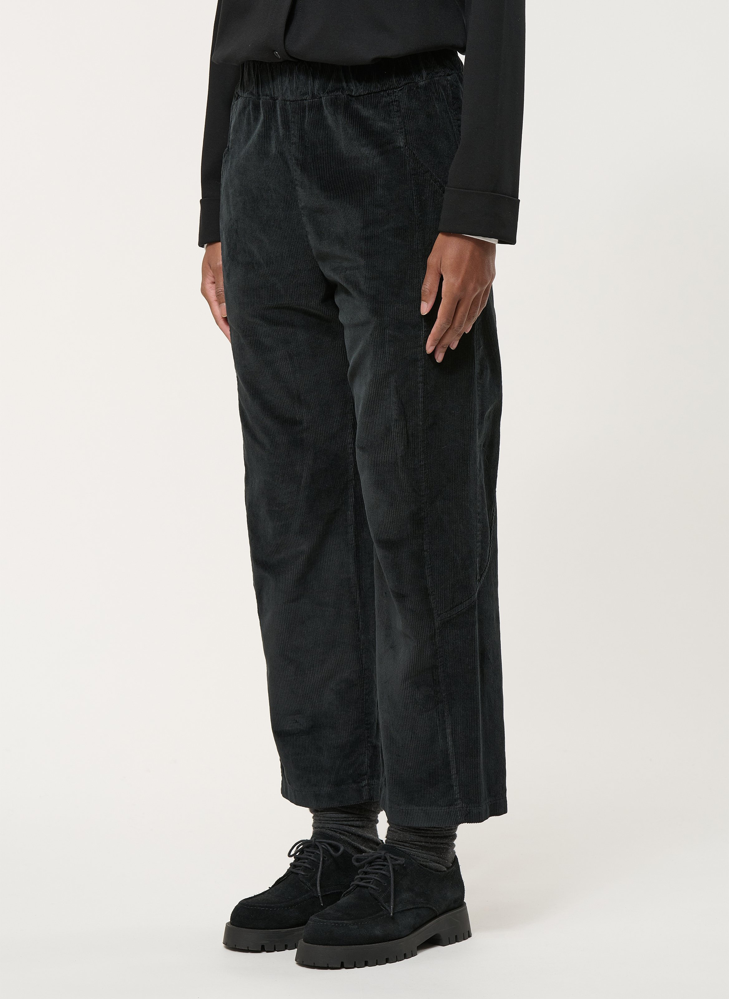 Pantalon droit en coton mélangé HUMILITY