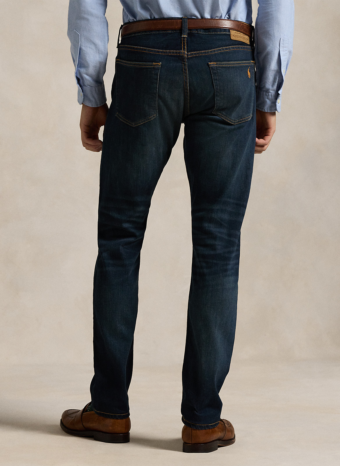 High-rise slim-fit jeans POLO RALPH LAUREN Blue