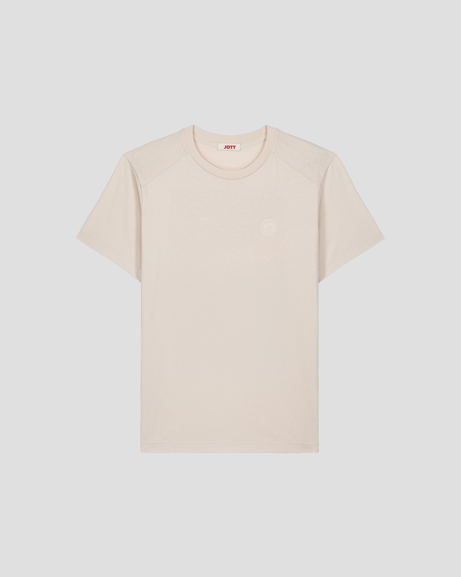 Round neck cotton T-shirt JOTT White