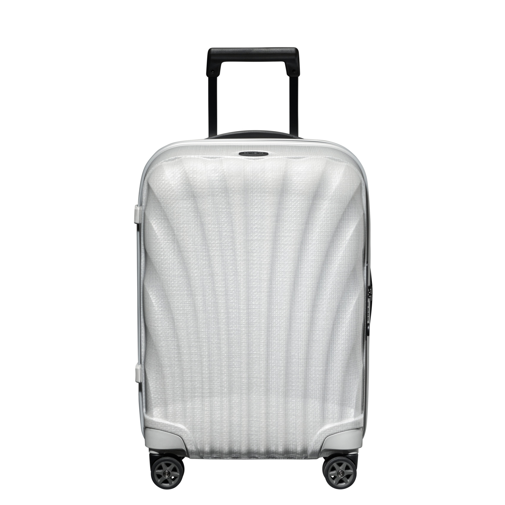 C-lite 4-wheel suitcase size S SAMSONITE White