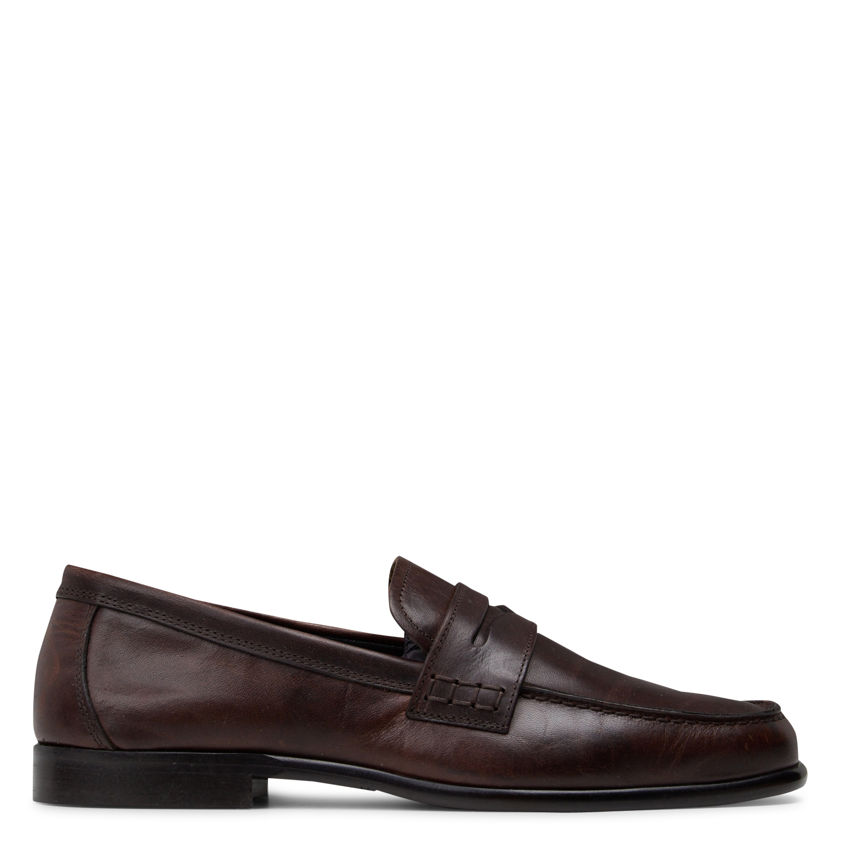 Mocassins unis en cuir lisse MELLOW YELLOW