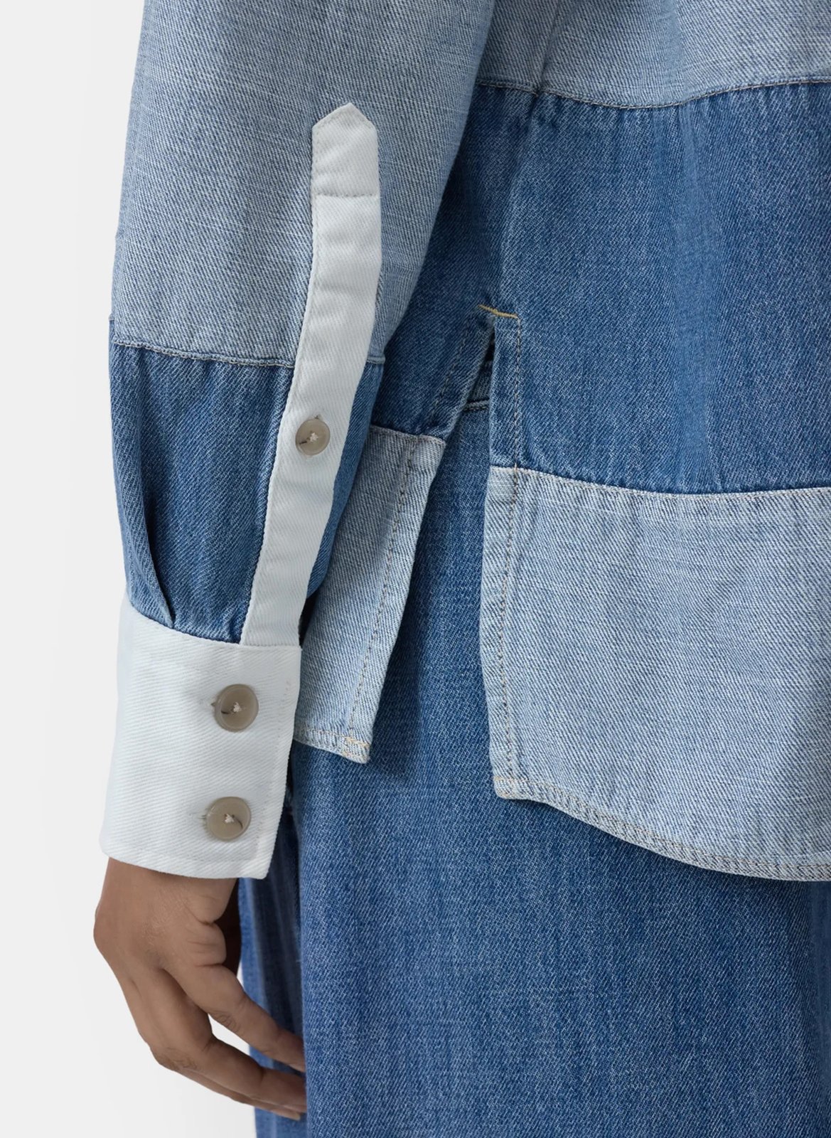 Eastham long-sleeved polo shirt CLOSED Blue