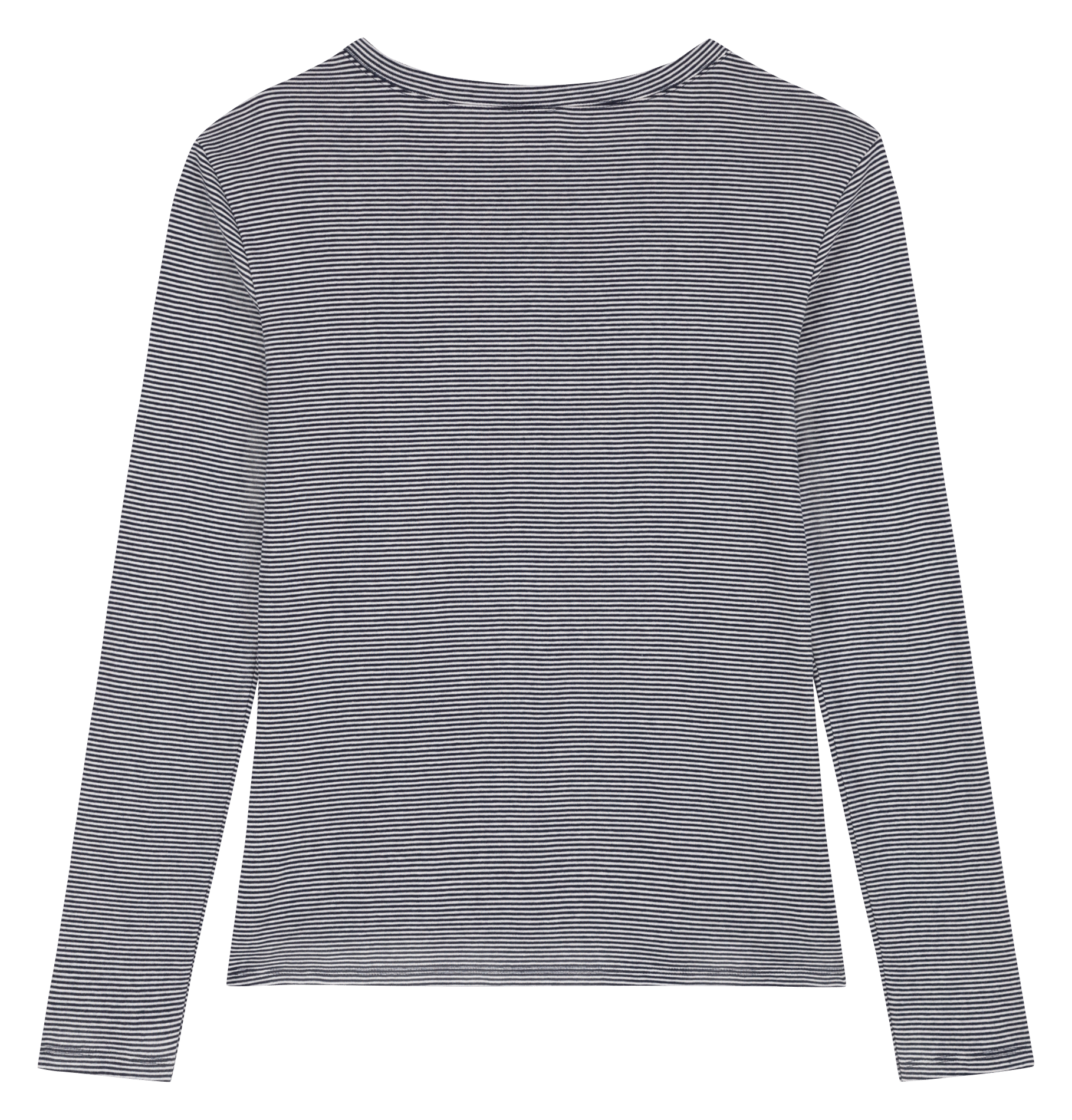 Tee-shirt col rond en coton PETIT BATEAU Gris