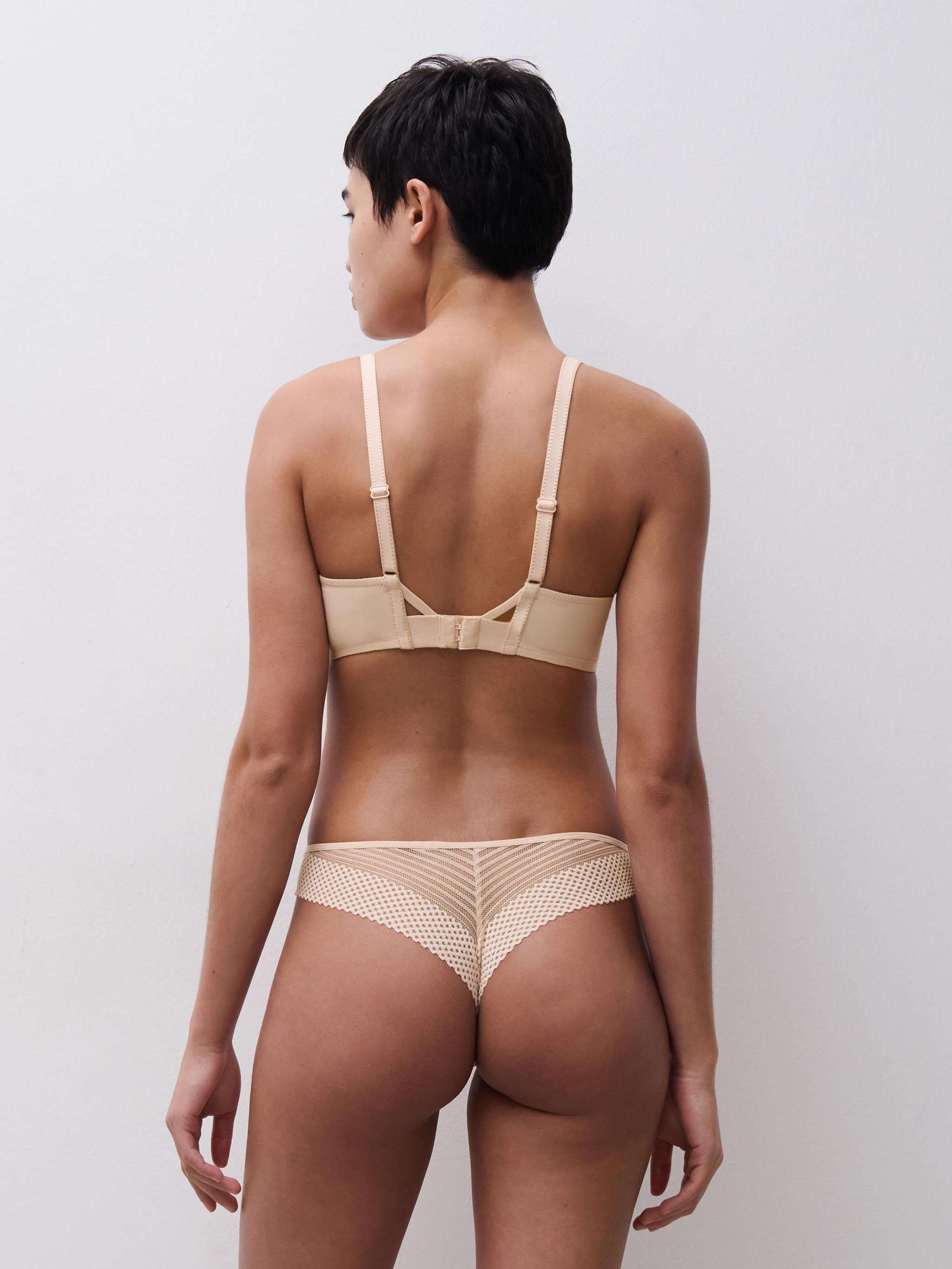 Plunge cup bra | Beige CHANTELLE PULP Women
