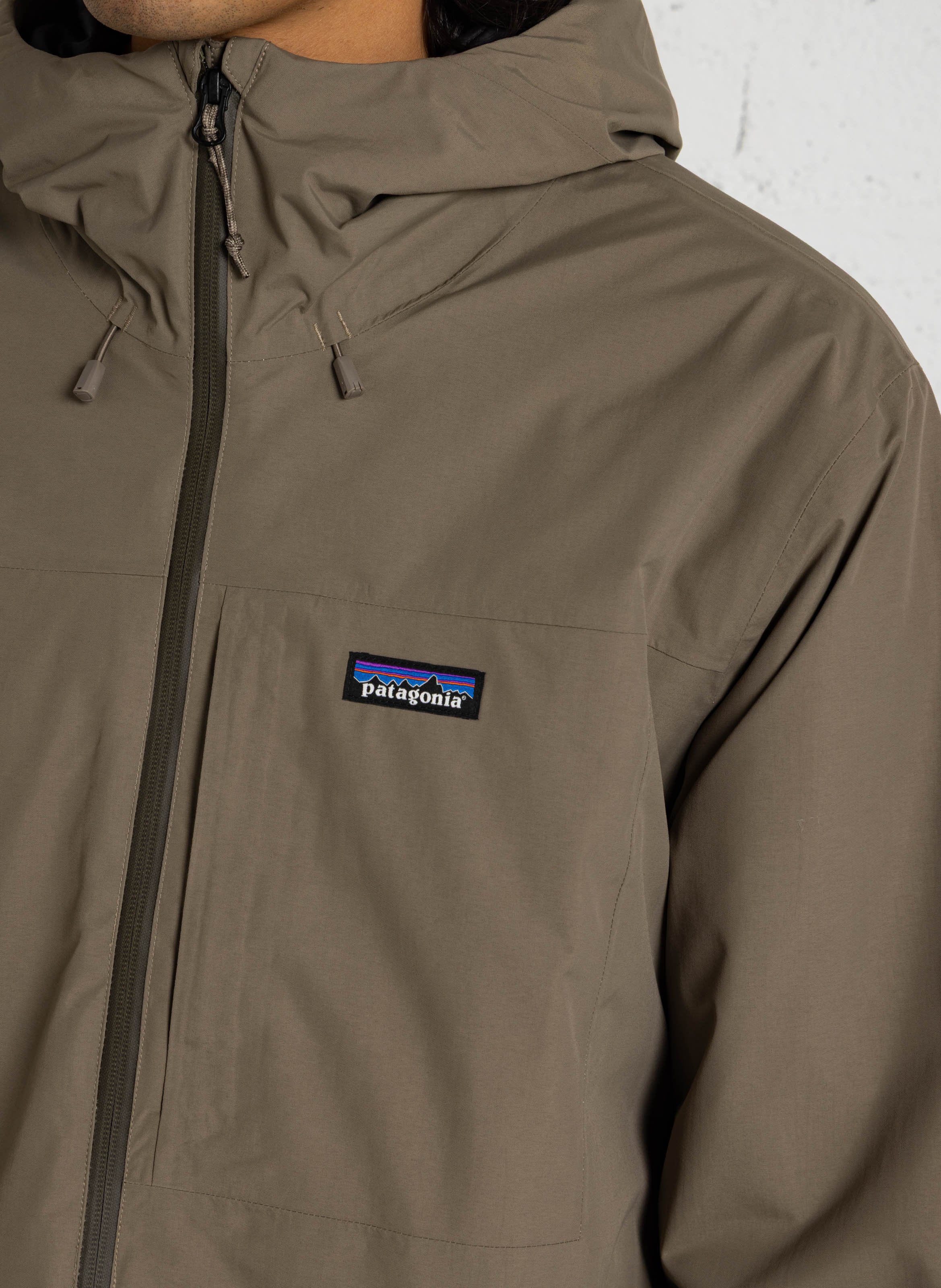 Oversize Kapuzenjacke PATAGONIA Grau