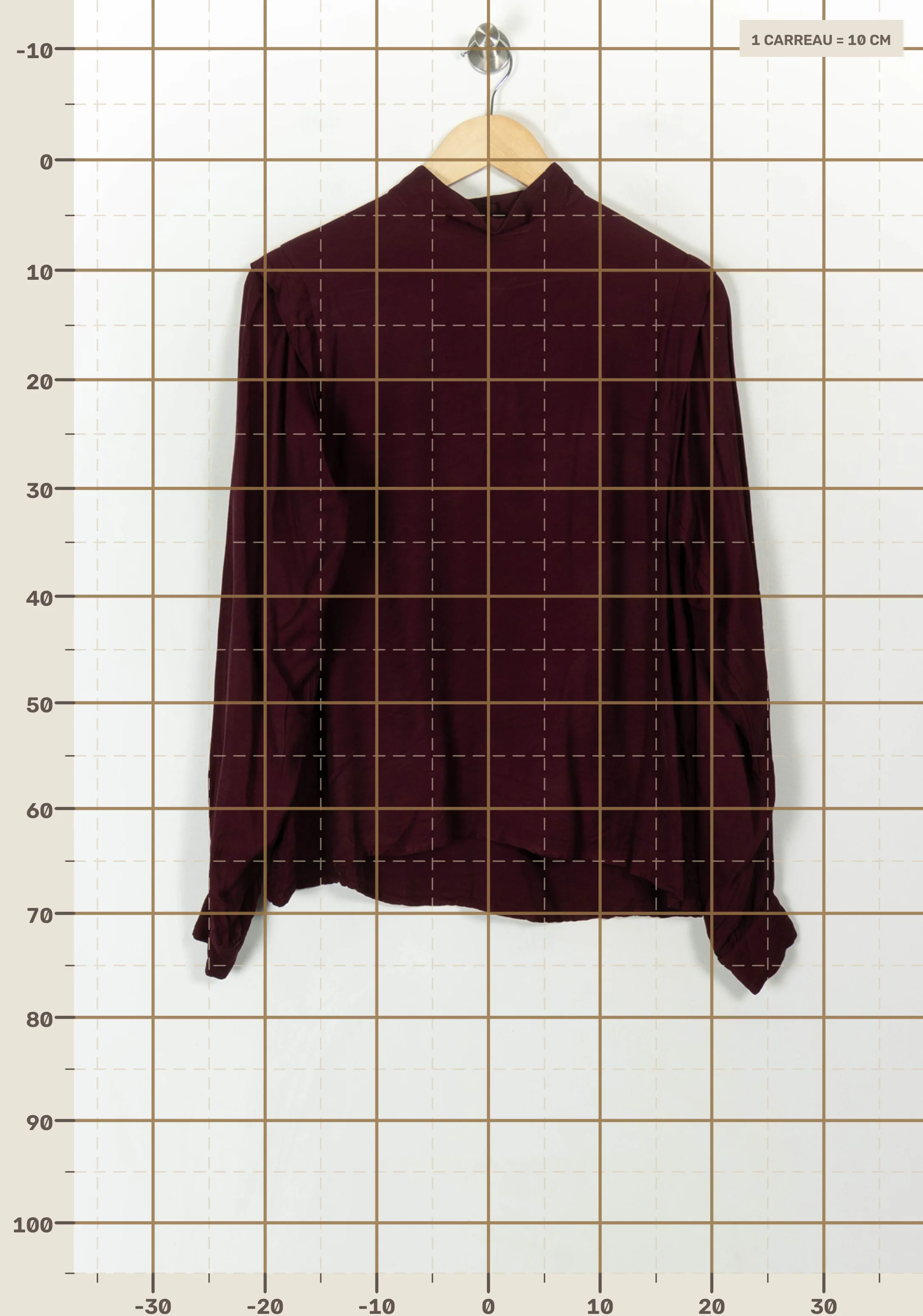 Blouse MODETROTTER - Seconde Main Red
