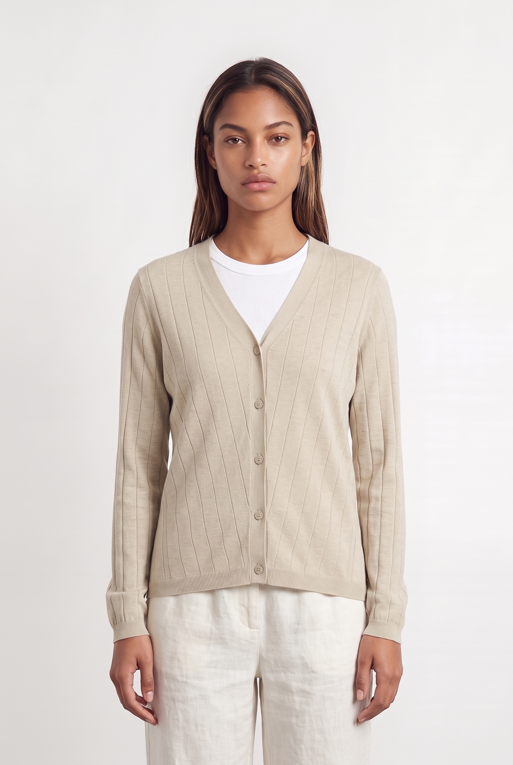 Cardigan MAX MARA - Seconde Main Beige