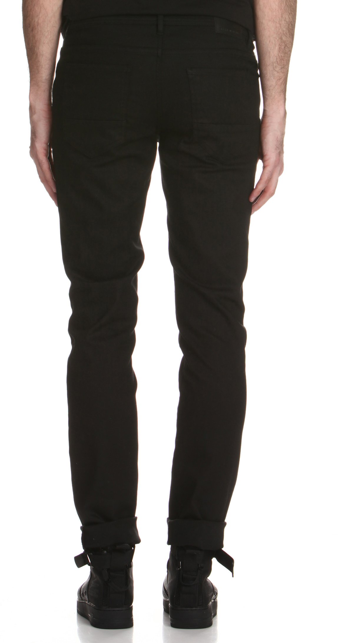 Slim-Fit-Jeans Schwarz