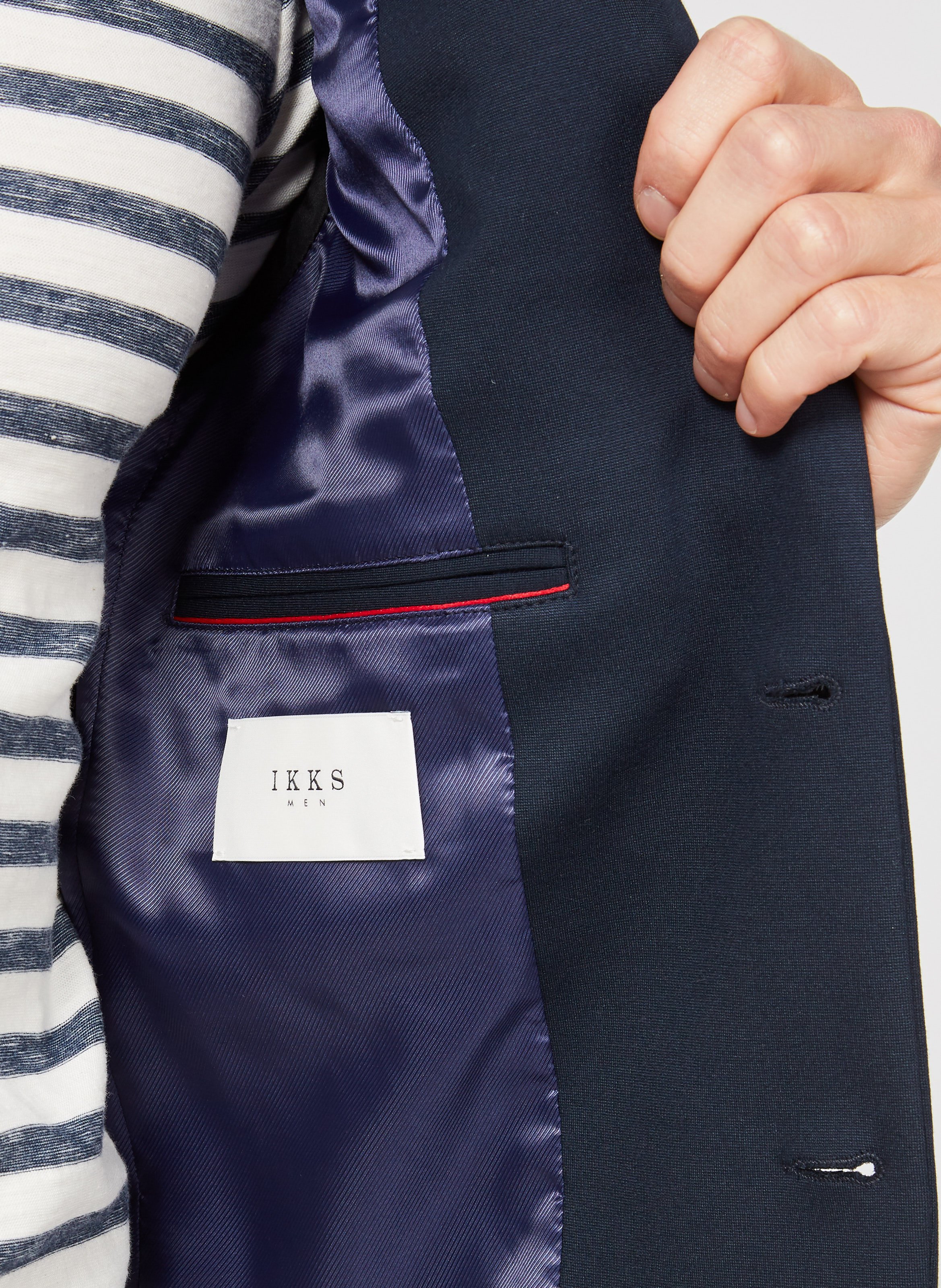 Jacke mit Reverskragen, Regular Fit IKKS Blau