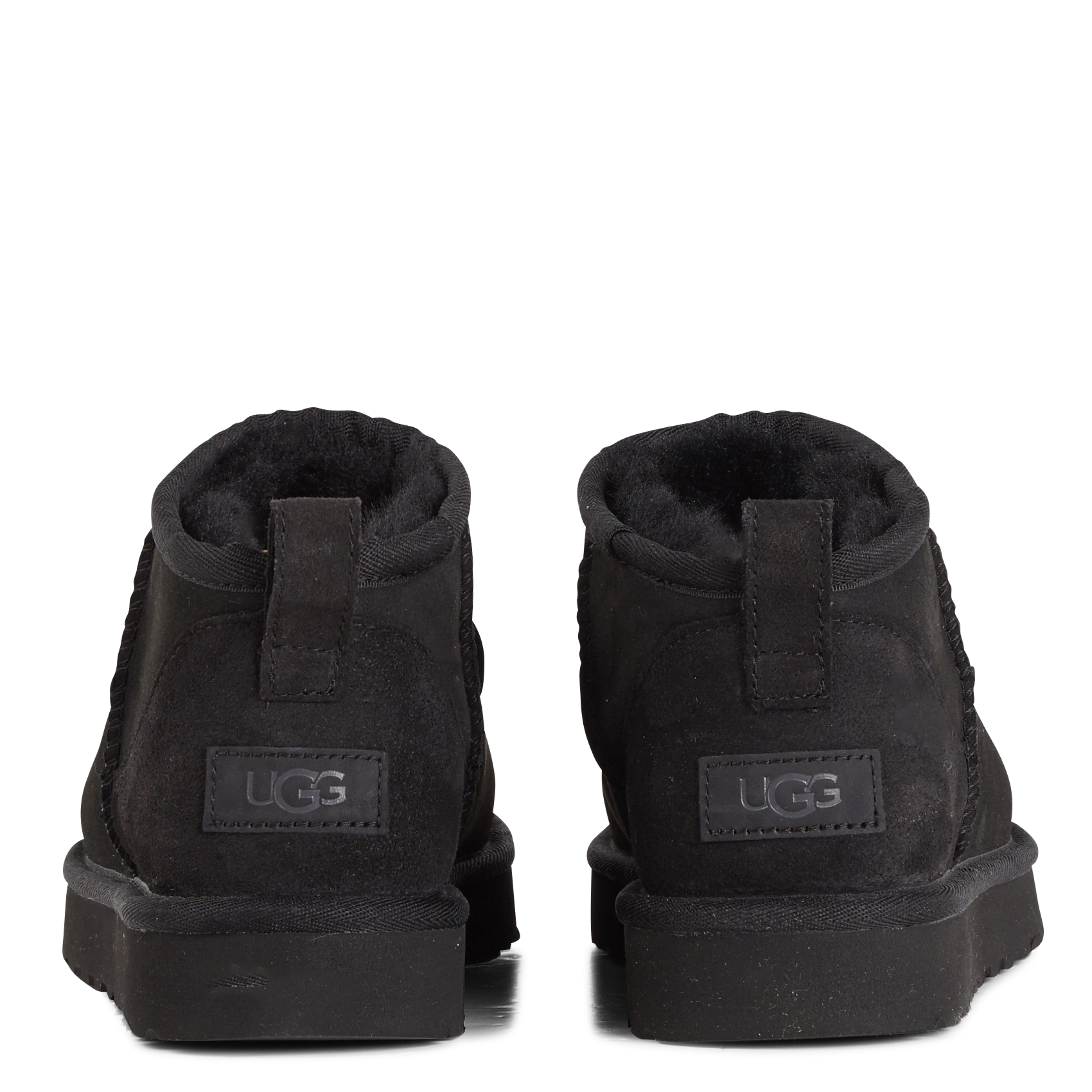 Boots en cuir velours UGG Noir