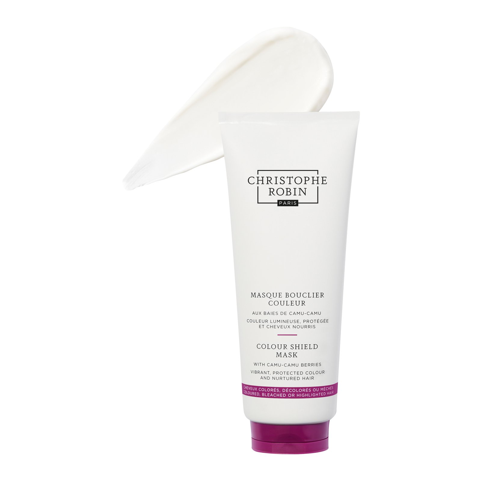 Masque bouclier couleur aux baies de camu-camu CHRISTOPHE ROBIN No color