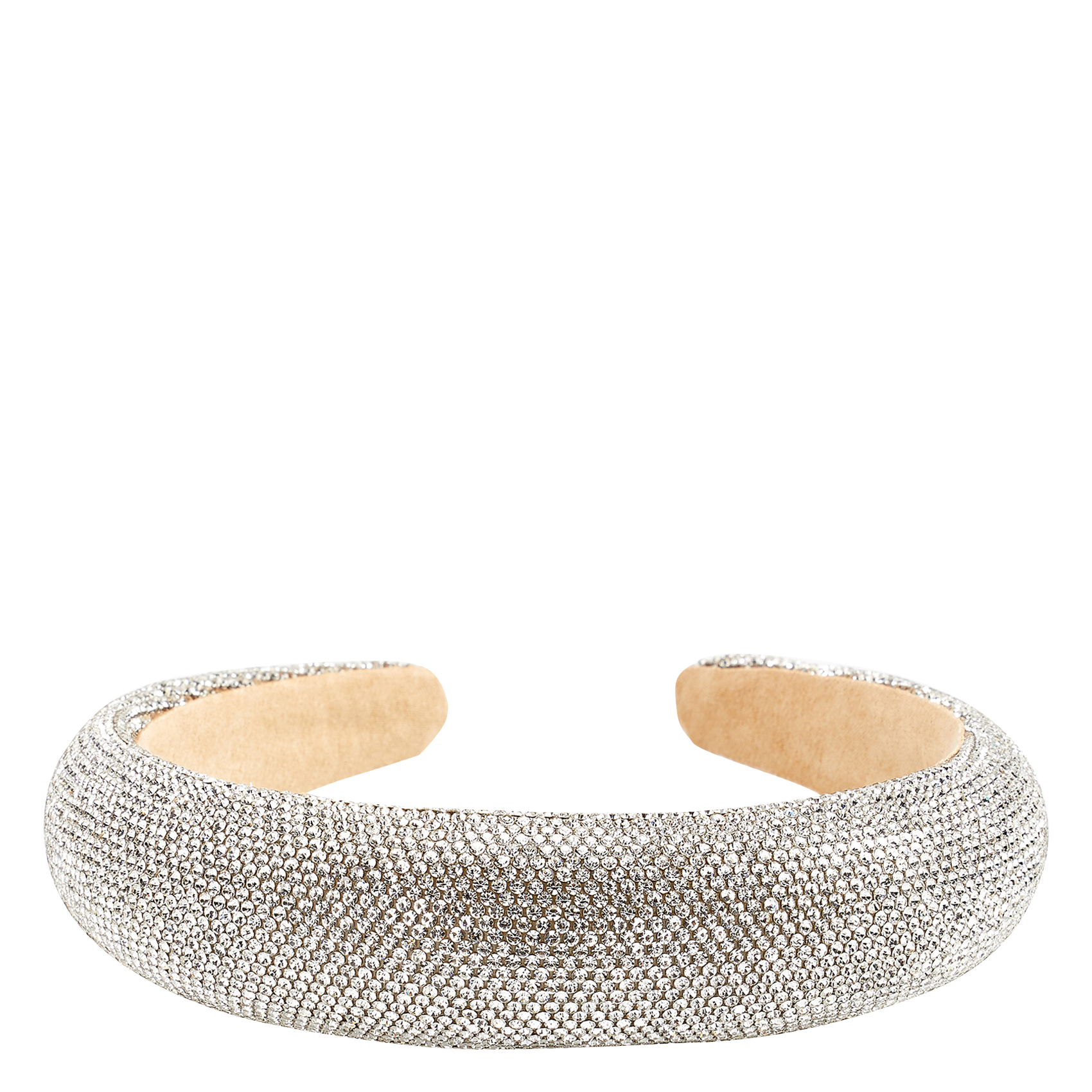 Sequin-embroidered headband SAISON 1865 Silver