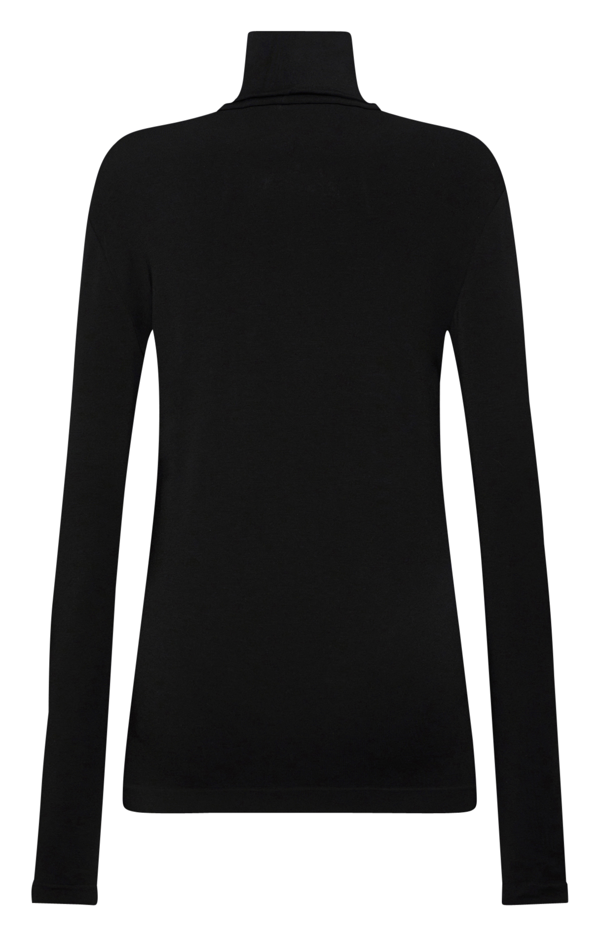Pull-over ajusté col roulé WOLFORD Noir
