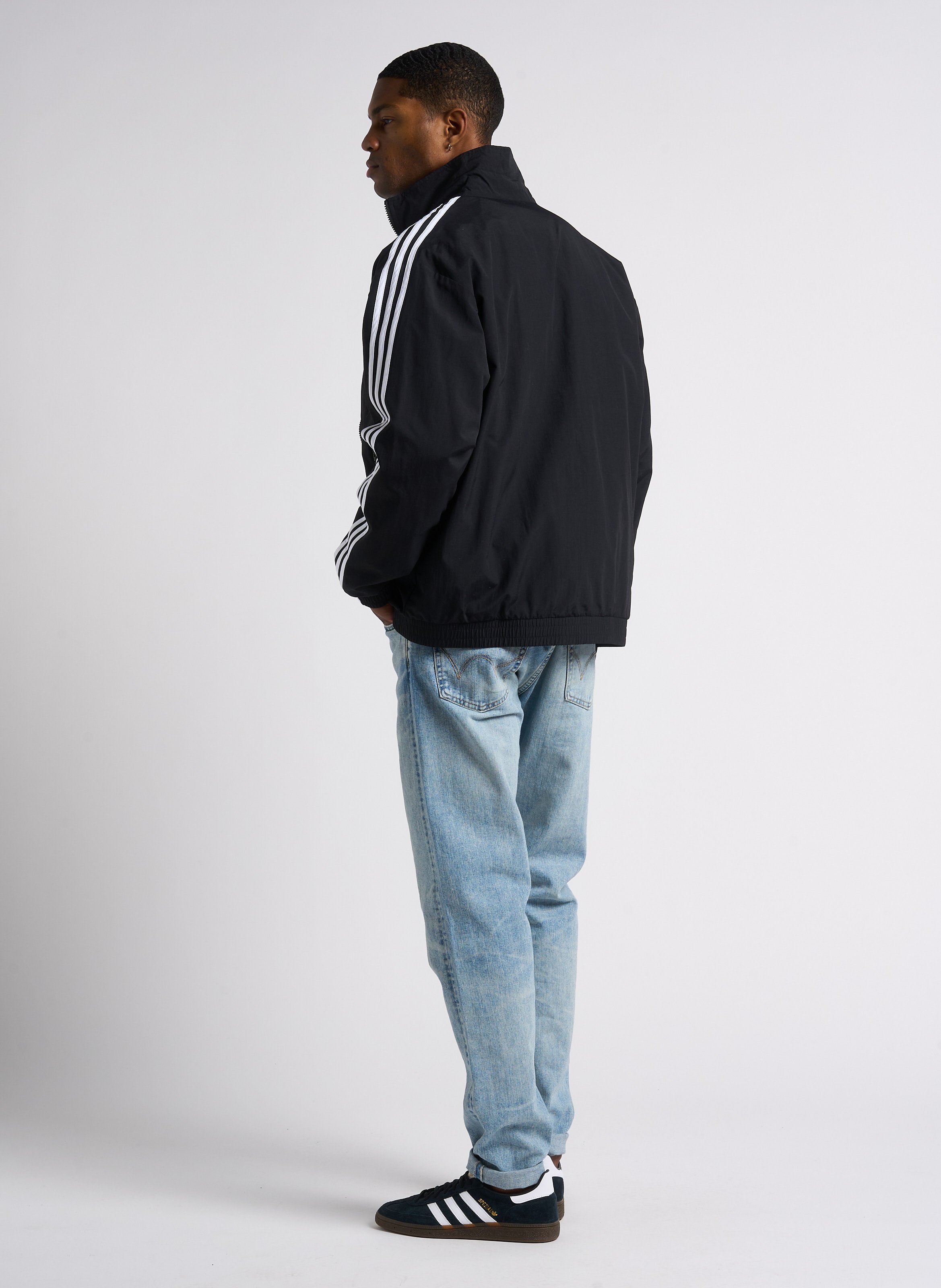 Katoenen jeans met toelopende pijpen EDWIN Blauw