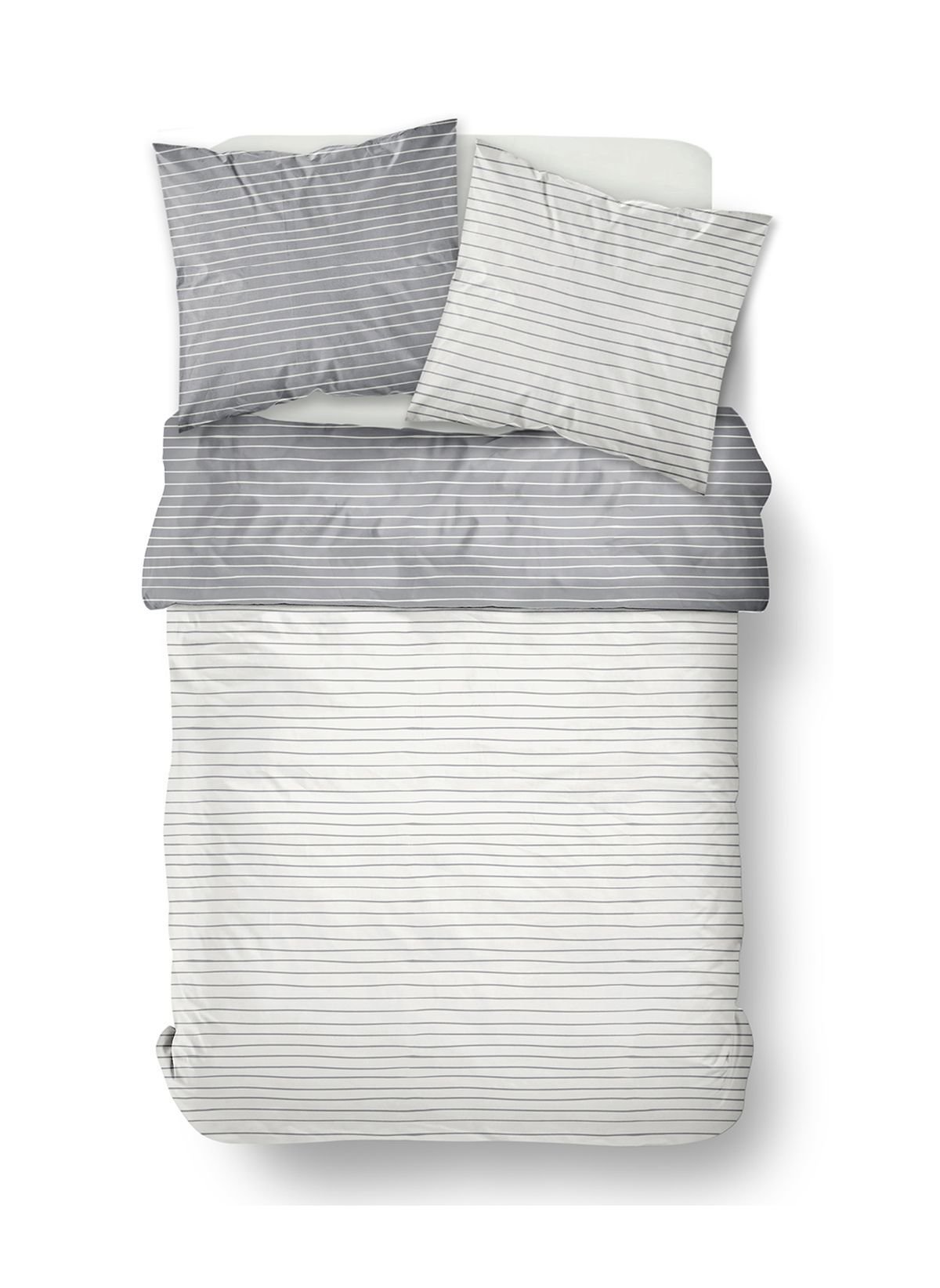 Printed bedding set TODAY LINGE DE MAISON Grey